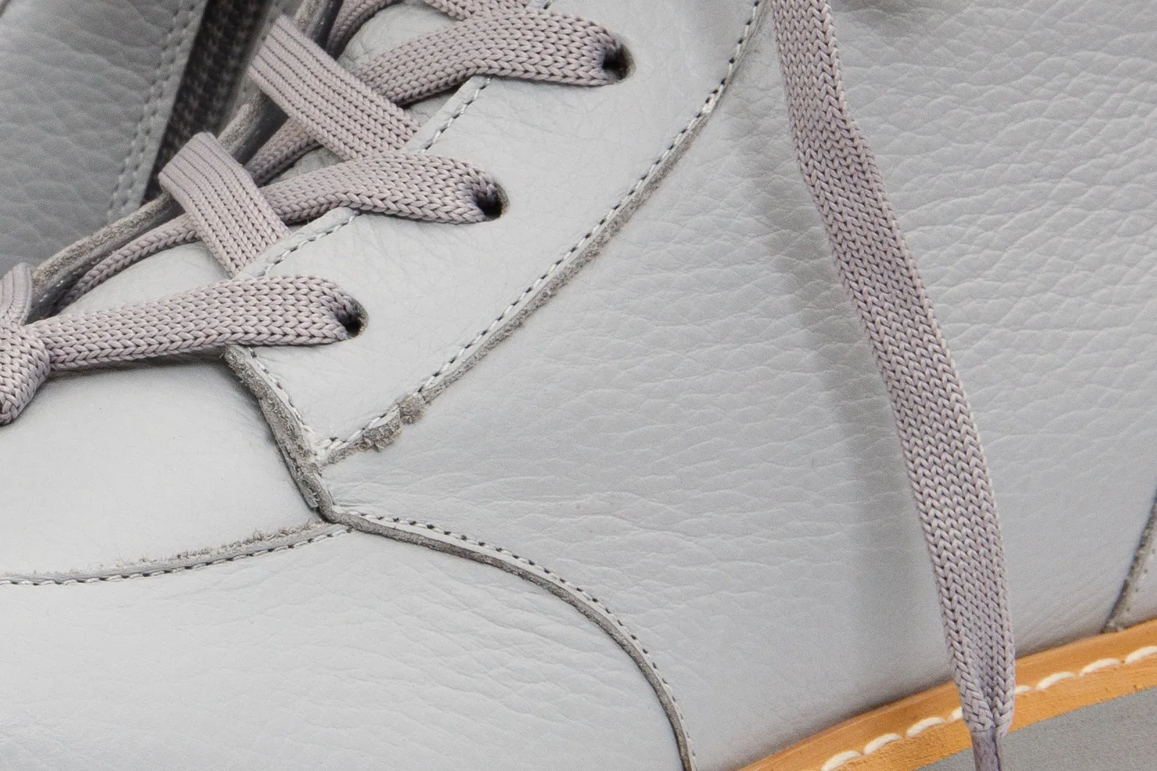 The Yildiz Grey Leather Lace-Up Ankle Women Boot With a Side Zipper Shyanne Western Boots