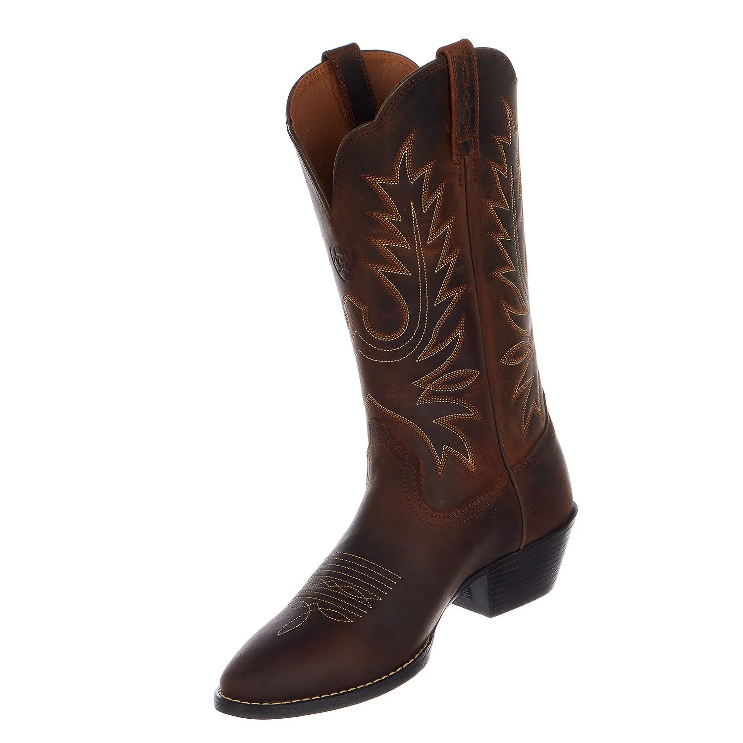 Ariat Heritage Western R Toe Western Cowboy Boot - Women's Lace Up Knee High Boots