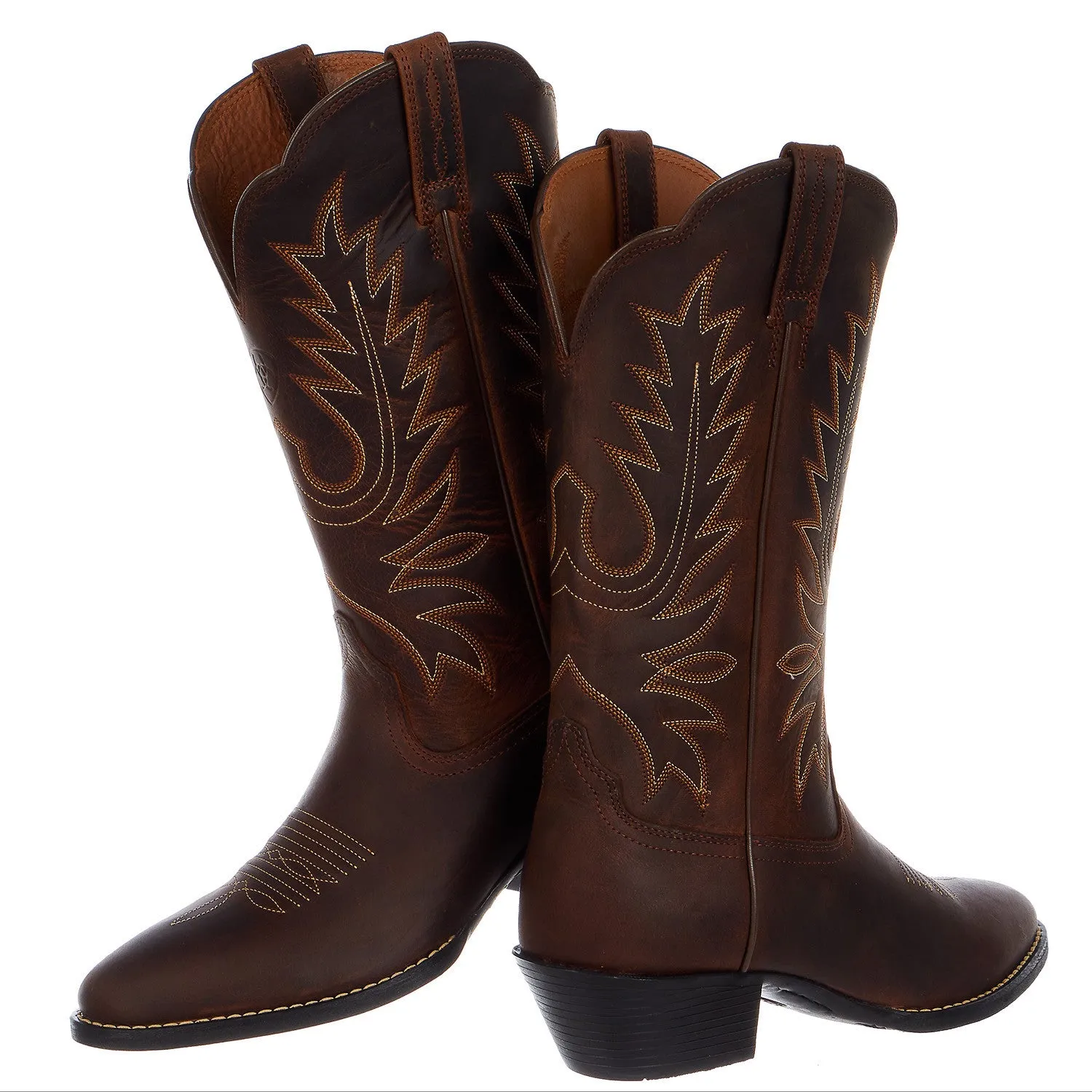 Ariat Heritage Western R Toe Western Cowboy Boot - Women's Army Boots