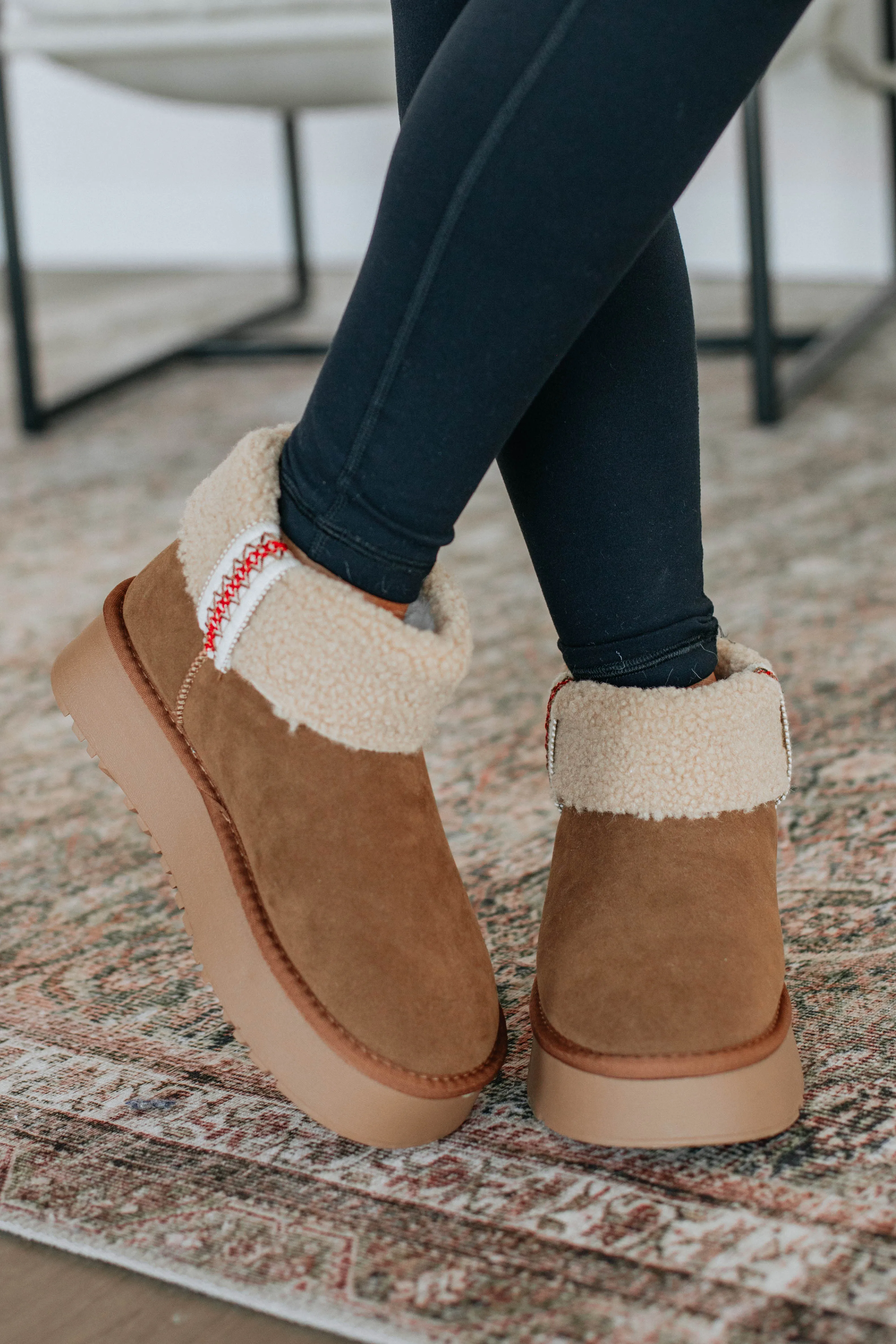 George Boots Baby It's Cold Outside Boots - Tan