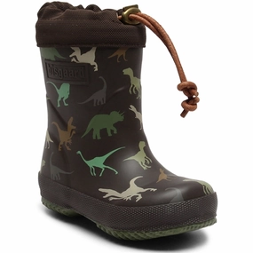 Quilted Boots Bisgaard Termo Brown Dino