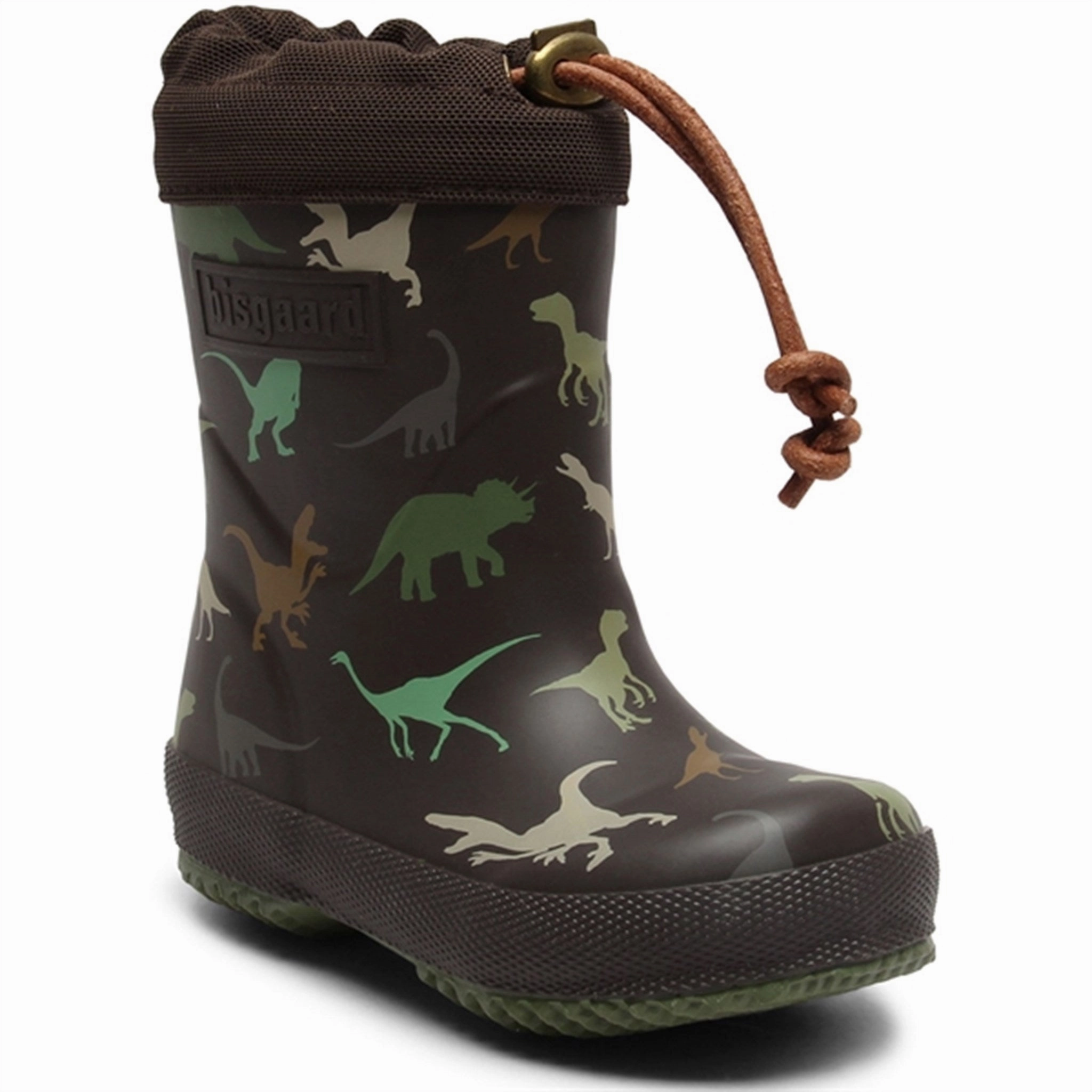 Boots With Rhinestones Bisgaard Termo Brown Dino