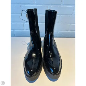 Thigh High Boots For Thick Thighs Boots Mid-calf Flats By Theory In Black, Size: 8.5