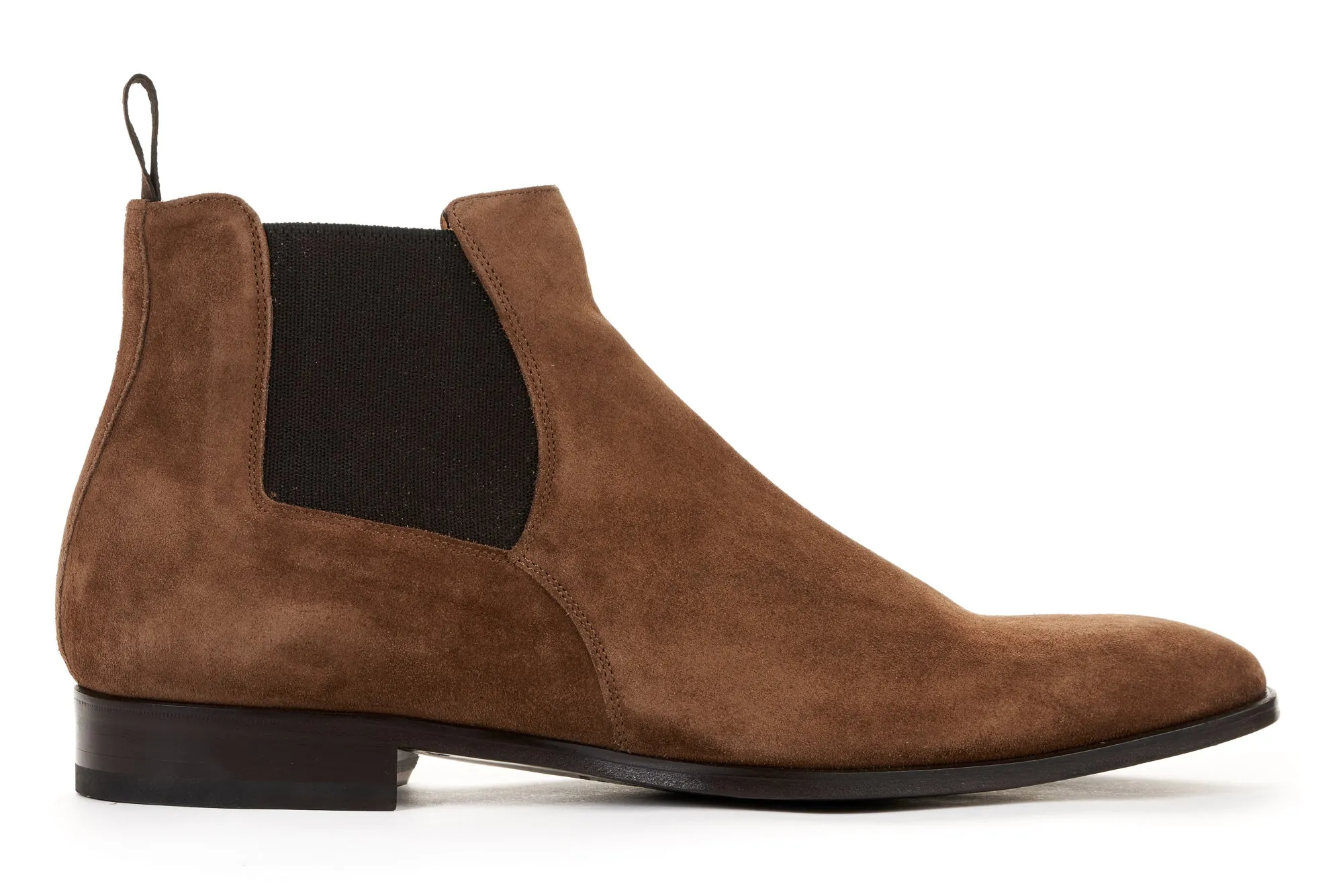 Dingo Boots The Wayne Low-Cut Chelsea Boot - Martora Suede