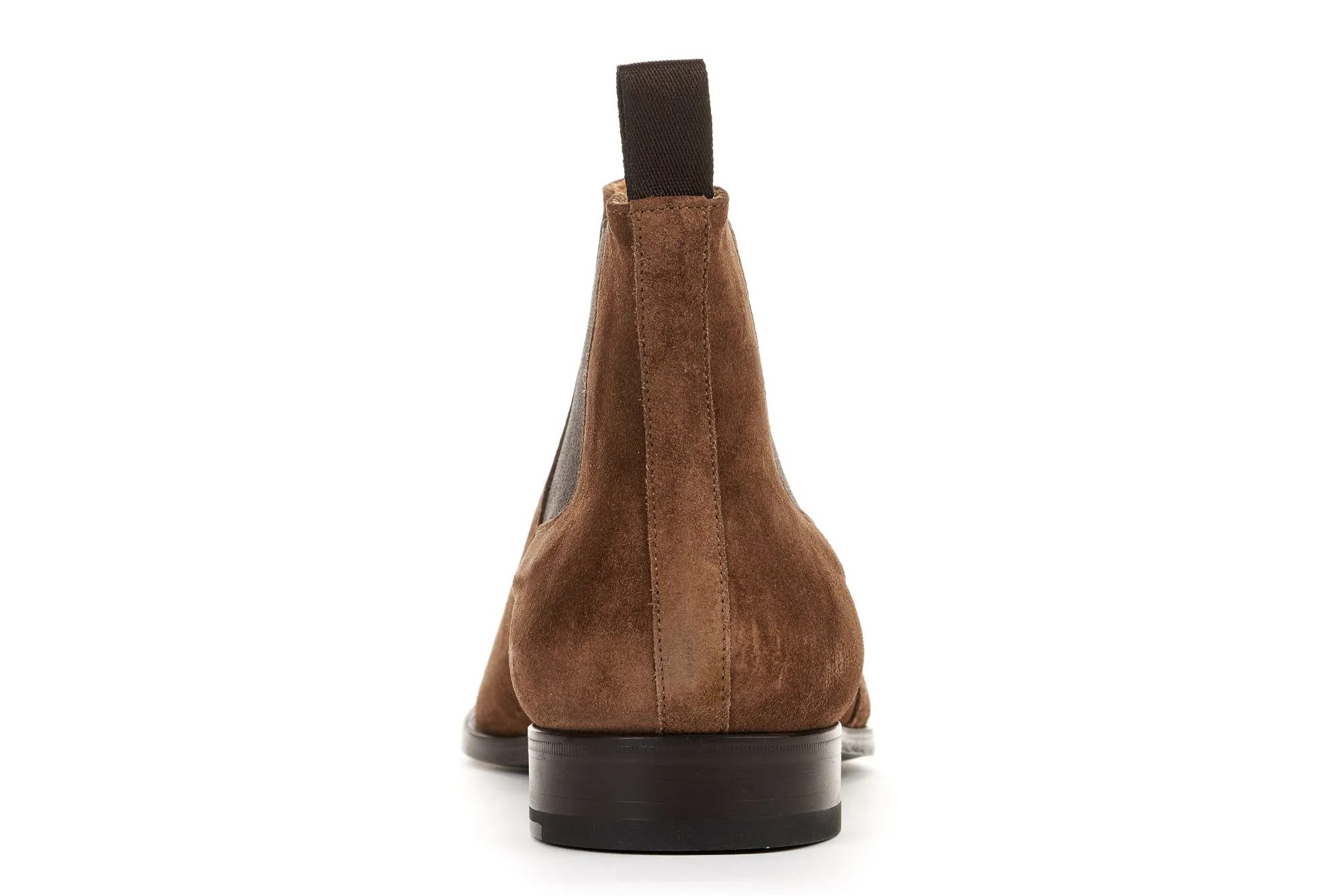Boots For Calves The Wayne Low-Cut Chelsea Boot - Martora Suede