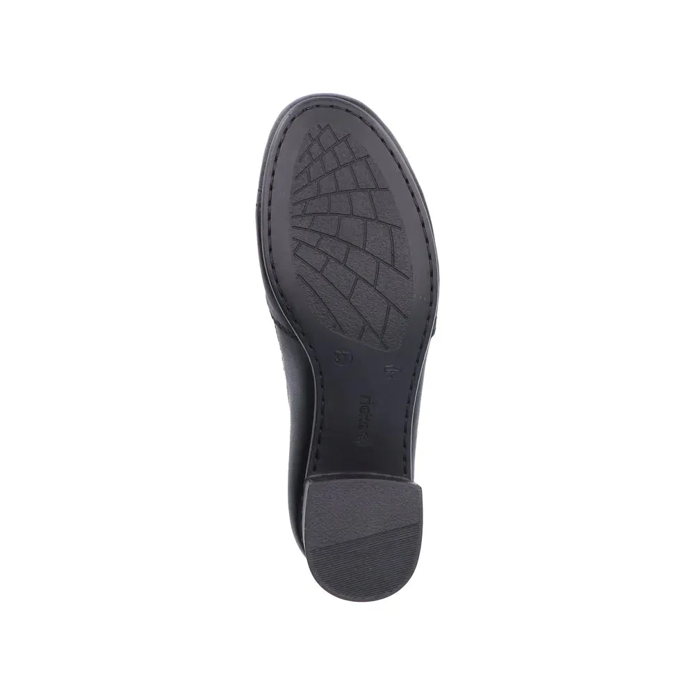 Slip Ons Collab 41657-00 Black Slip On Heel