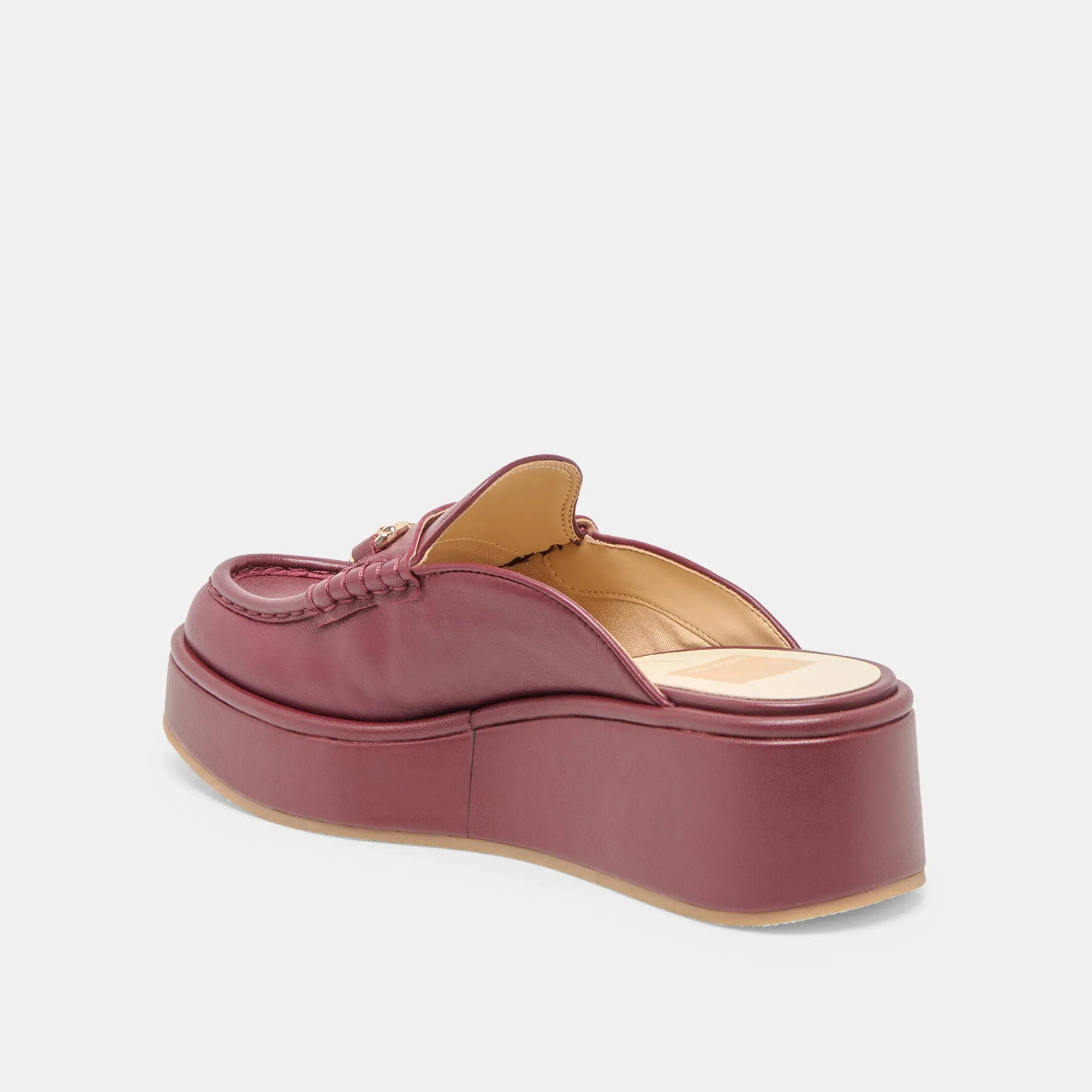 DORREL LOAFERS MAROON LEATHER Banana Republic Loafers