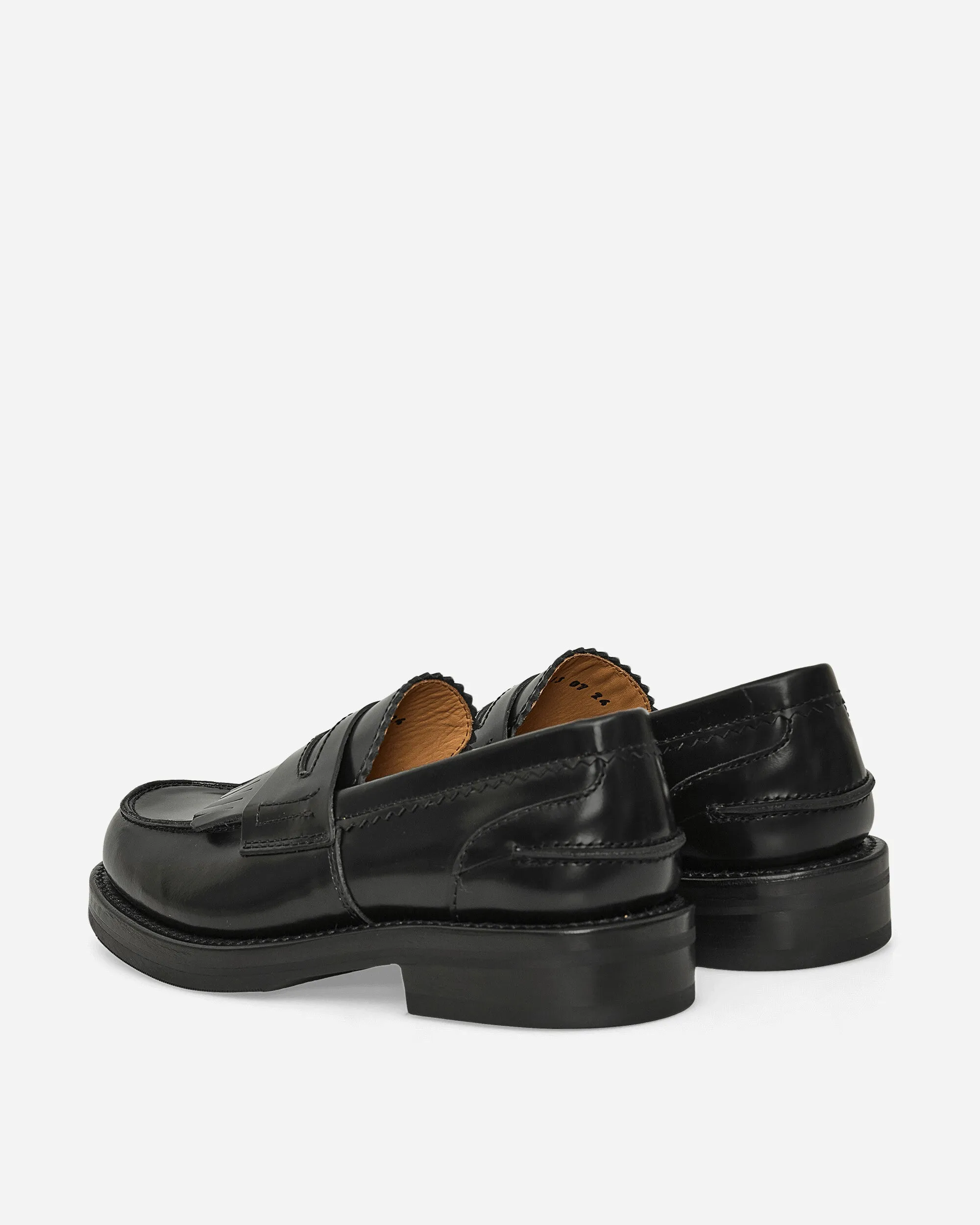Loafers Black Wide Shoes Loafers