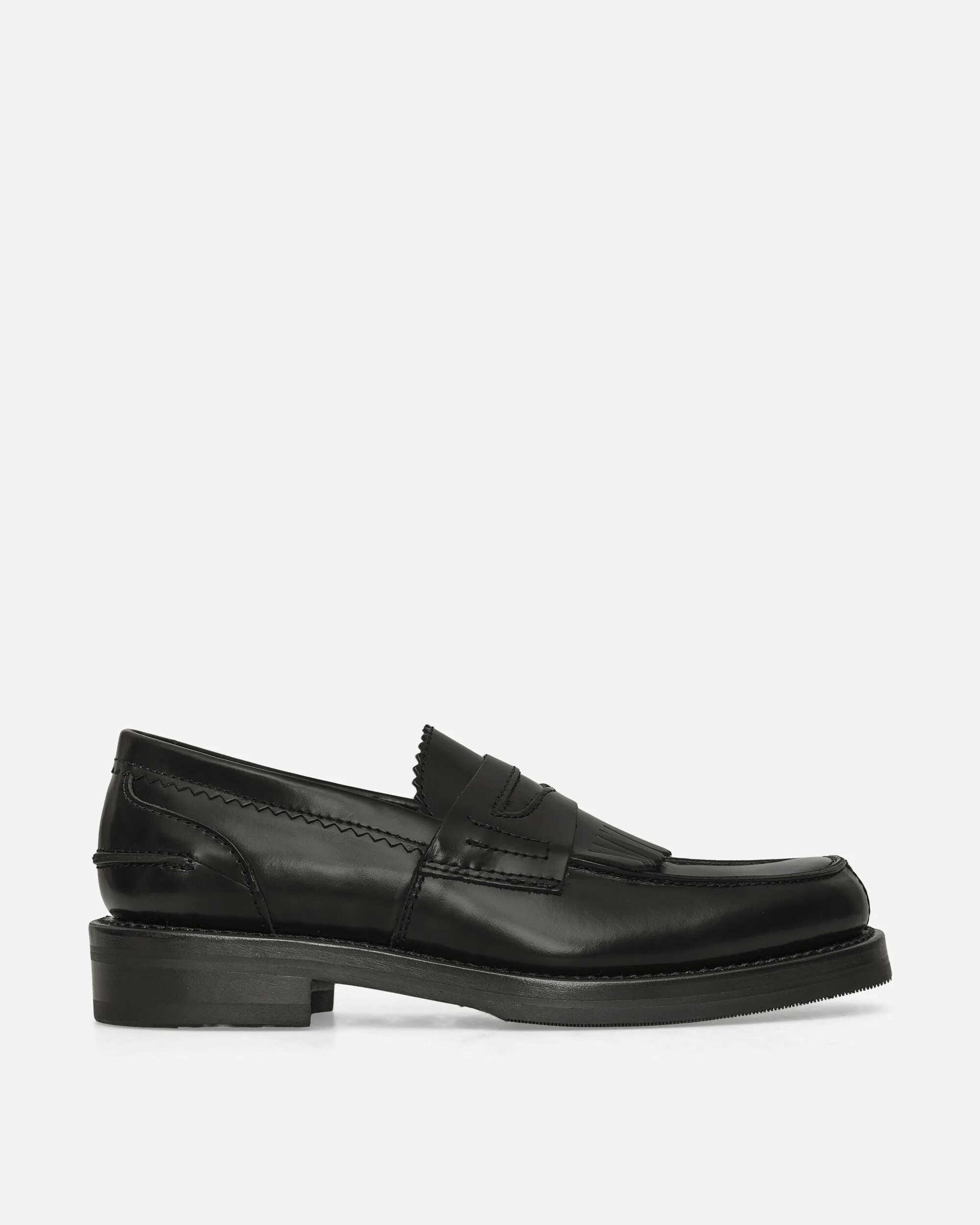 Loafers Black Adrian Bex Smooth Leather Tassel Loafers