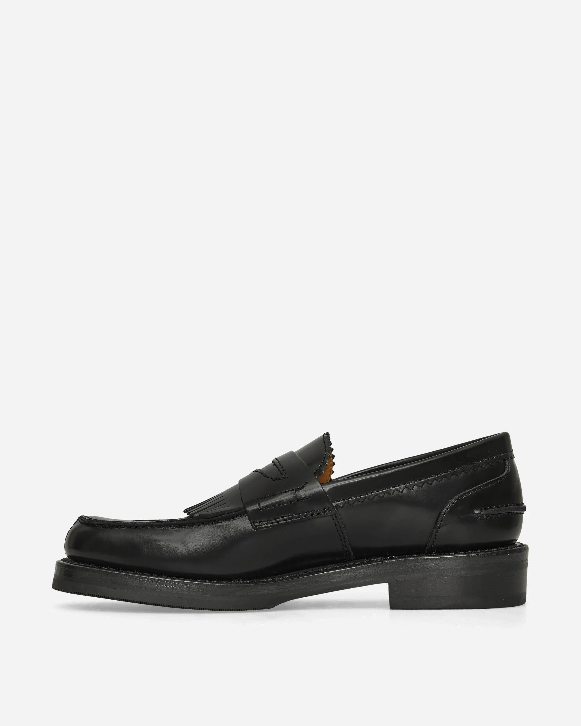 High Heel Platform Loafers Loafers Black