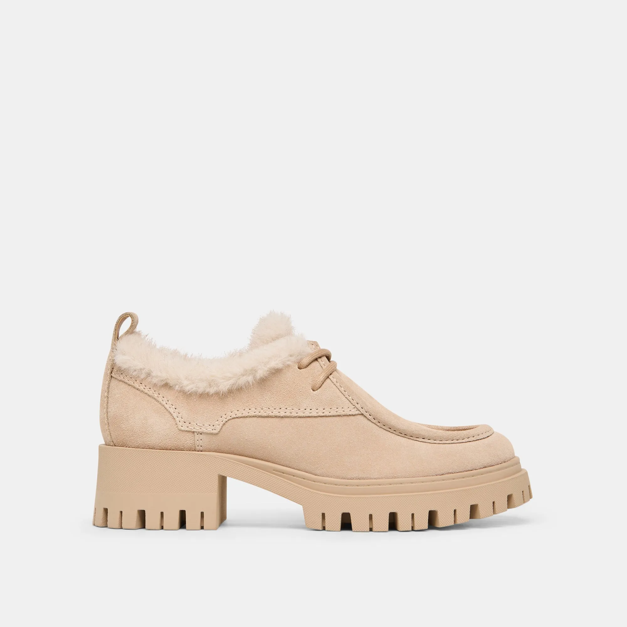 Loafers Near Me MILZA PLUSH LOAFERS DUNE SUEDE