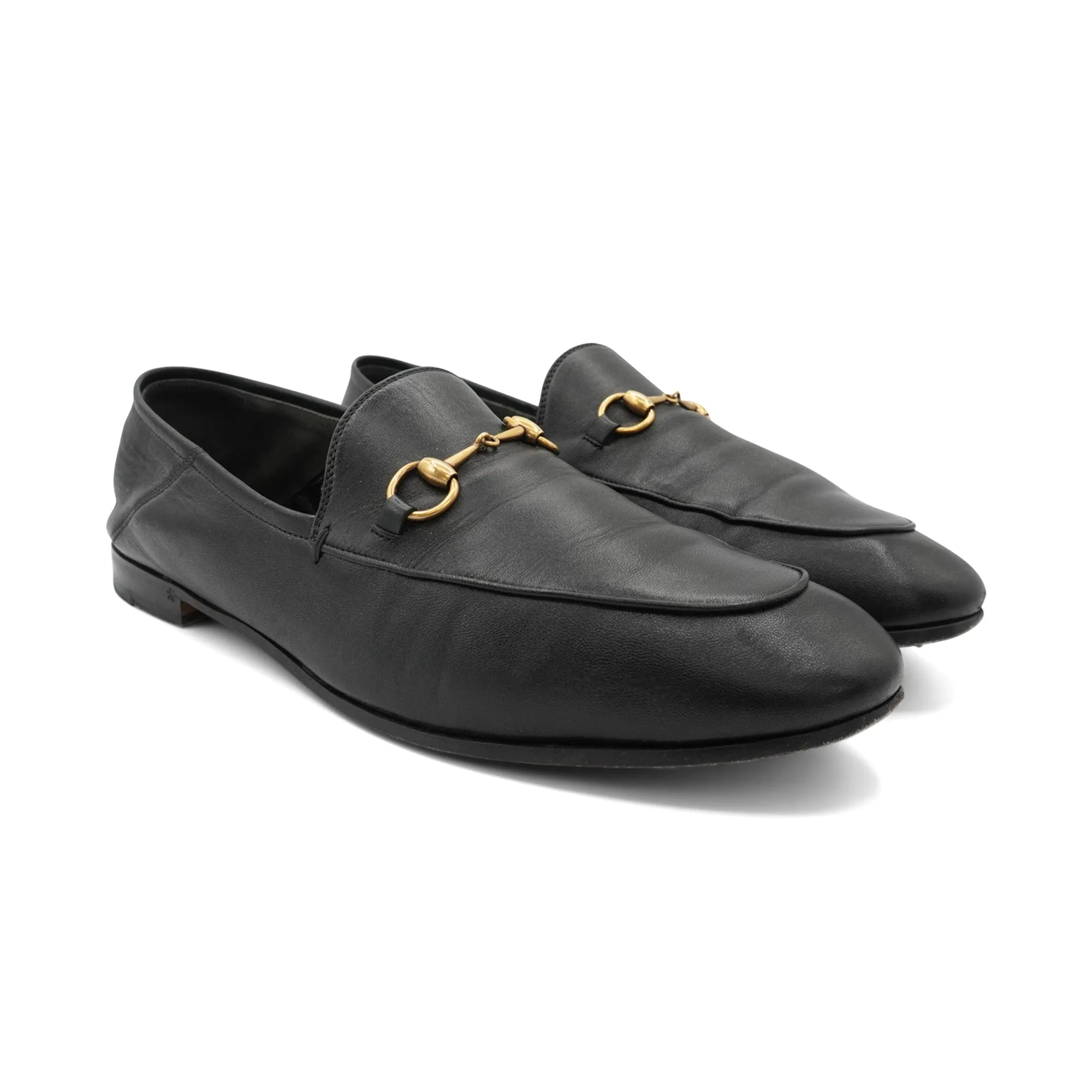 Gucci 'Brixton' Loafers - Men's 42 Leather Platform Loafers