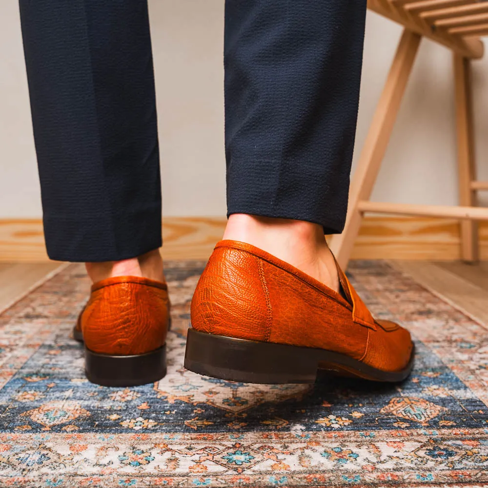 Loafers High Platform Fangio Cognac