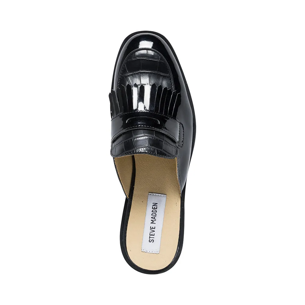 Nanette Flat Shoe BLK PATENT Prom Shoes Flats