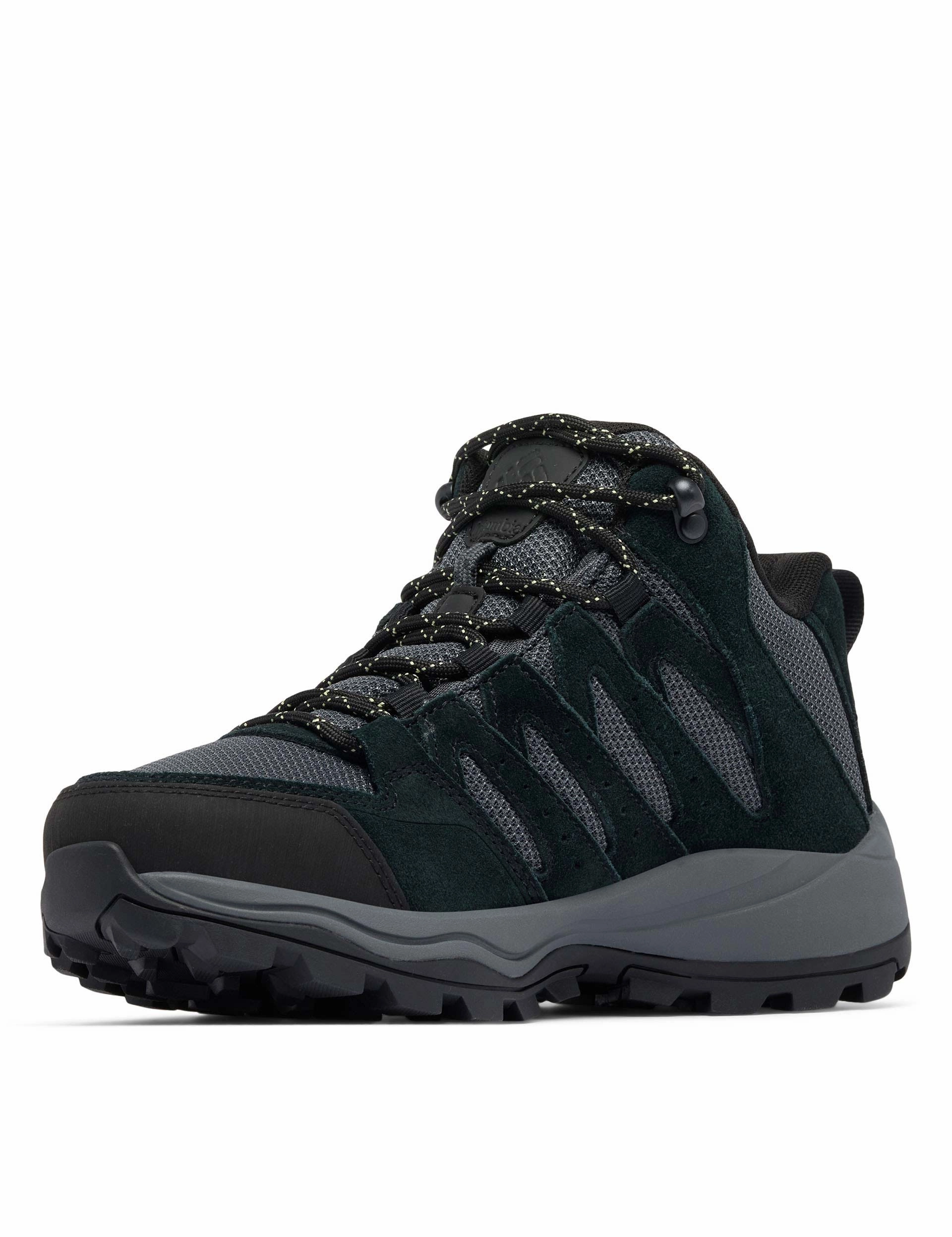 Redmond IV Mid Waterproof Walking Boot - Black/Citron Haze Cowboy Suede Boots