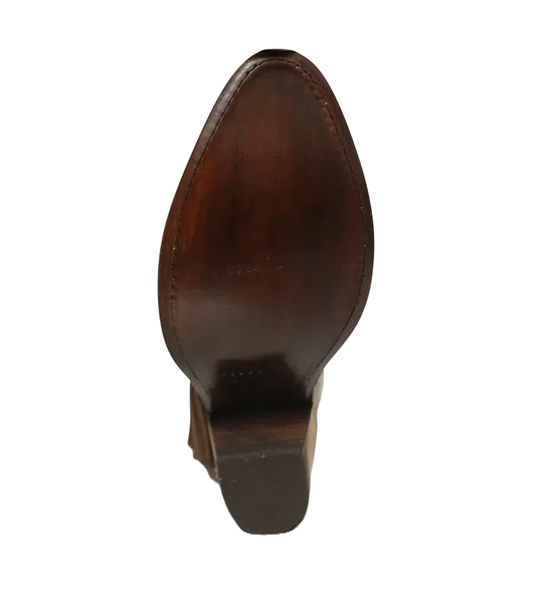 Liberty Black Ladies Pelo Granizo Fringe Cafe Cowhide Booties LB-712320-AU Best Backpacking Boots