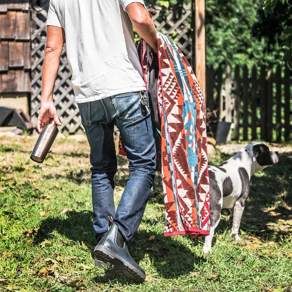 Hiker Winter Boots Blundstone 558 Chelsea Pull On Boot in Black