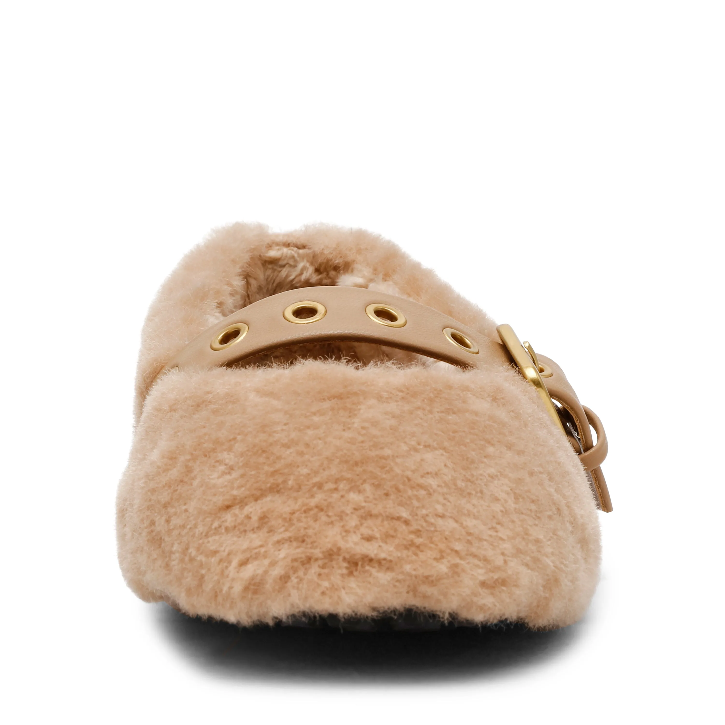 Velvet Flat Shoes TOASTY Flat Shoe NATURAL