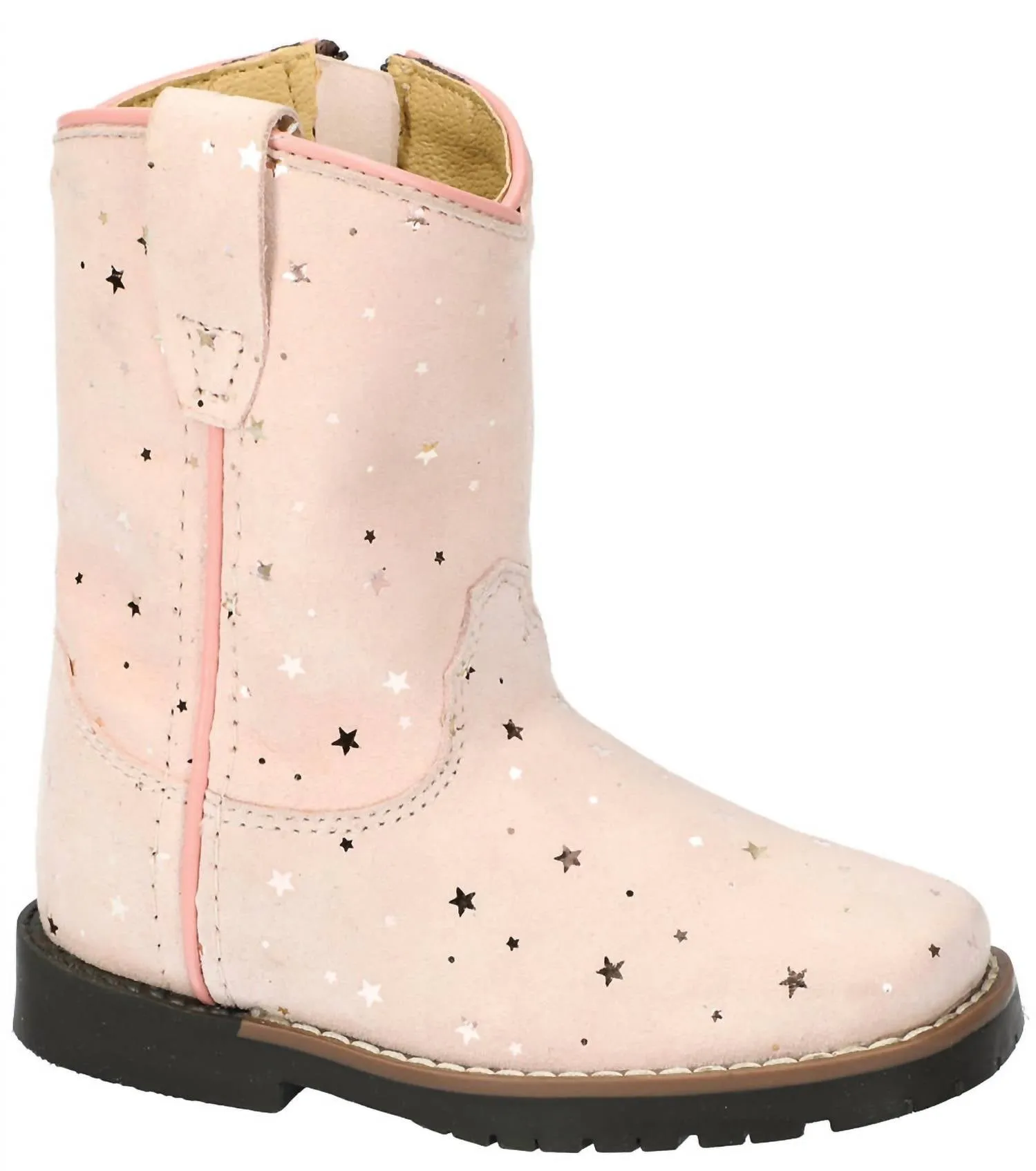 Nautica Boots Toddler Autry Starry Western Boots In Pink