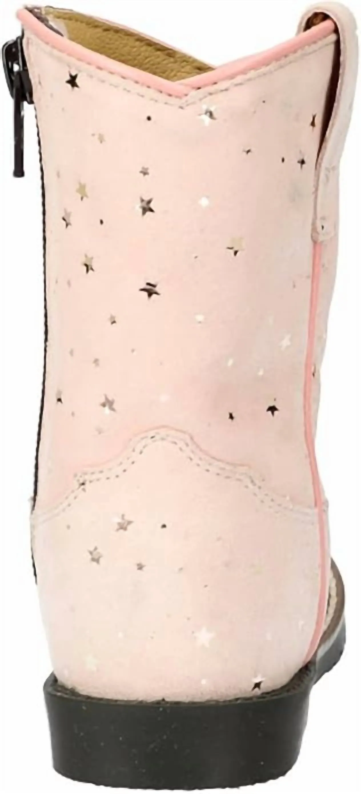 Balenciaga Venom Boots Toddler Autry Starry Western Boots In Pink