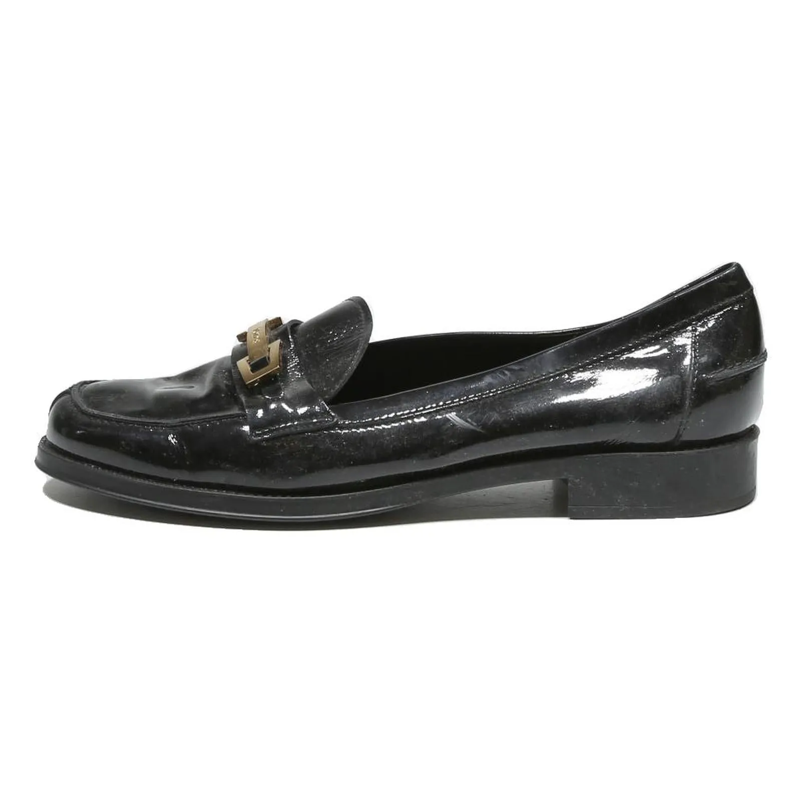 Magnani Loafers TODS Loafer Womens Leather Black UK 7.5 Stylish Classic Slip-On Comfort