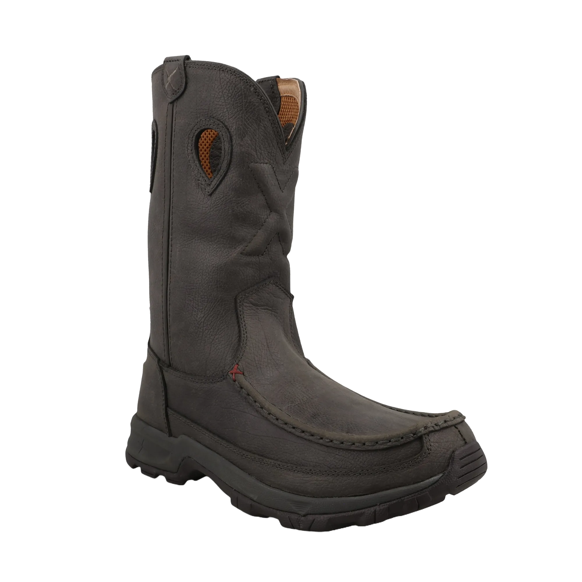 Twisted X Men's 11 inch Pull On Steel Grey Hiker Boot MHKB004 King Welt Boots