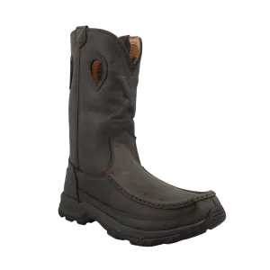 Best Police Boots Twisted X Men's 11 inch Pull On Steel Grey Hiker Boot MHKB004