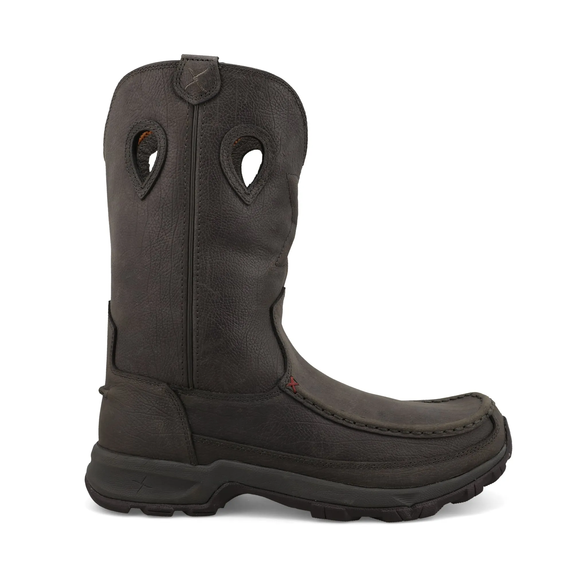 Wallabee Boots Twisted X Men's 11 inch Pull On Steel Grey Hiker Boot MHKB004