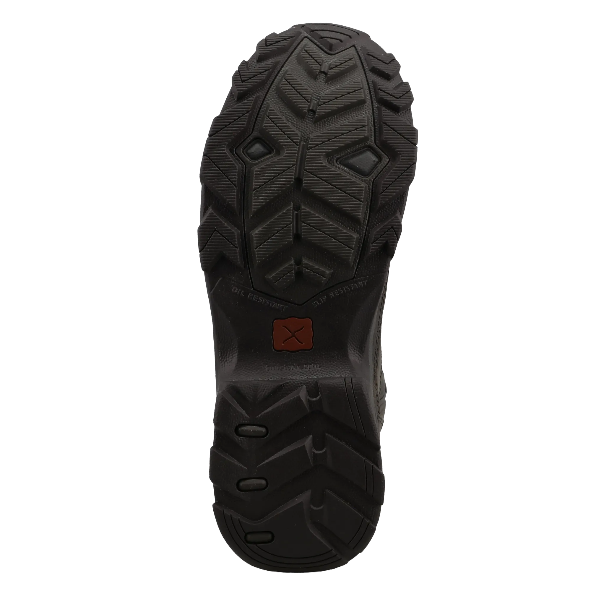 Twisted X Men's 11 inch Pull On Steel Grey Hiker Boot MHKB004 Lace Up Shoe Boots