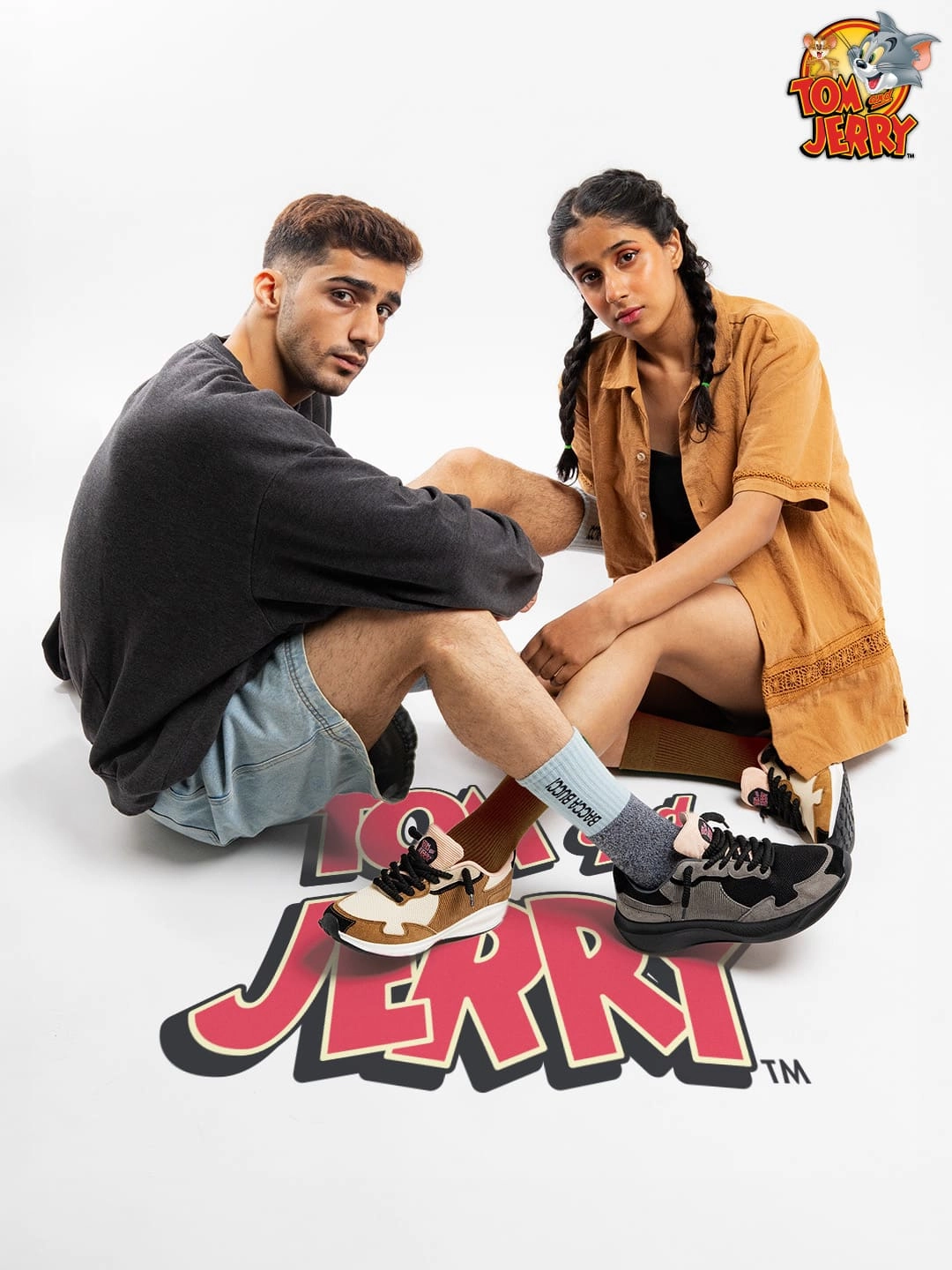 TOM - Stealth Moves | Tom & Jerry x Bacca Bucci Mens Sneakers Best Chunky Sneakers