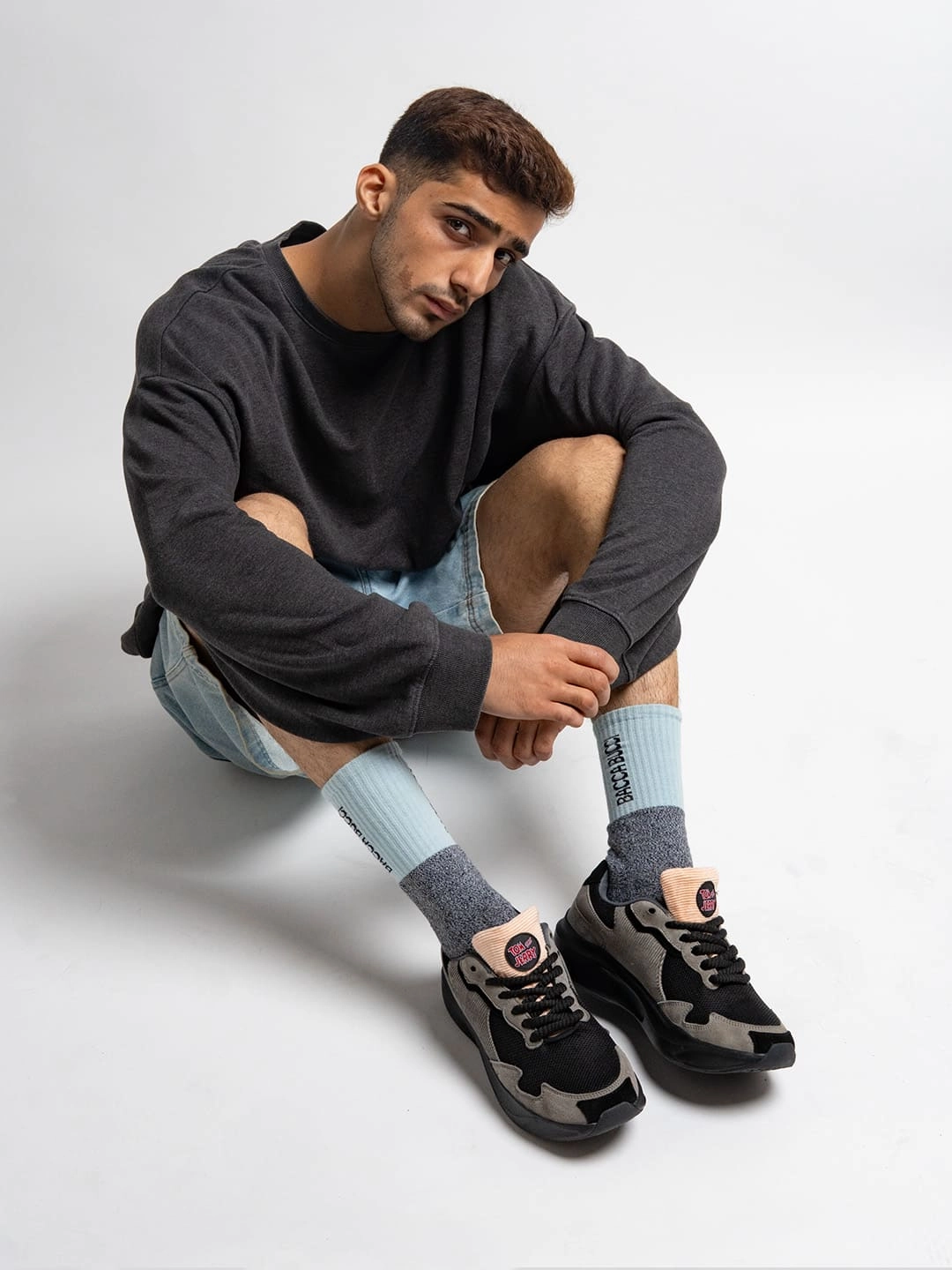 Flyknit Sneakers TOM - Stealth Moves | Tom & Jerry x Bacca Bucci Mens Sneakers