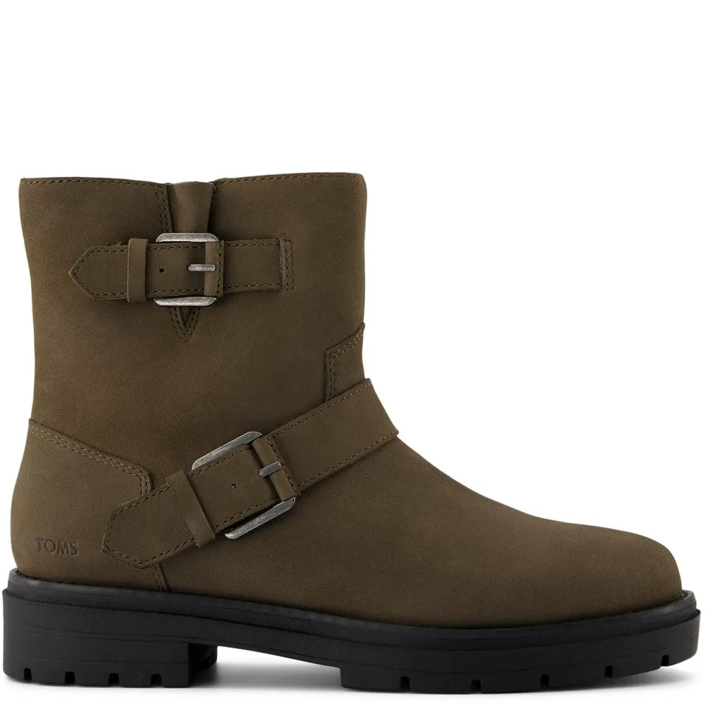 Mid Rise Ankle Boots TOMS Ionie Moto Ankle Boot