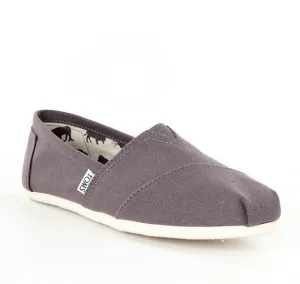 Slip On Laces TOMS Women's Classic Slip-On - Ash Grey
