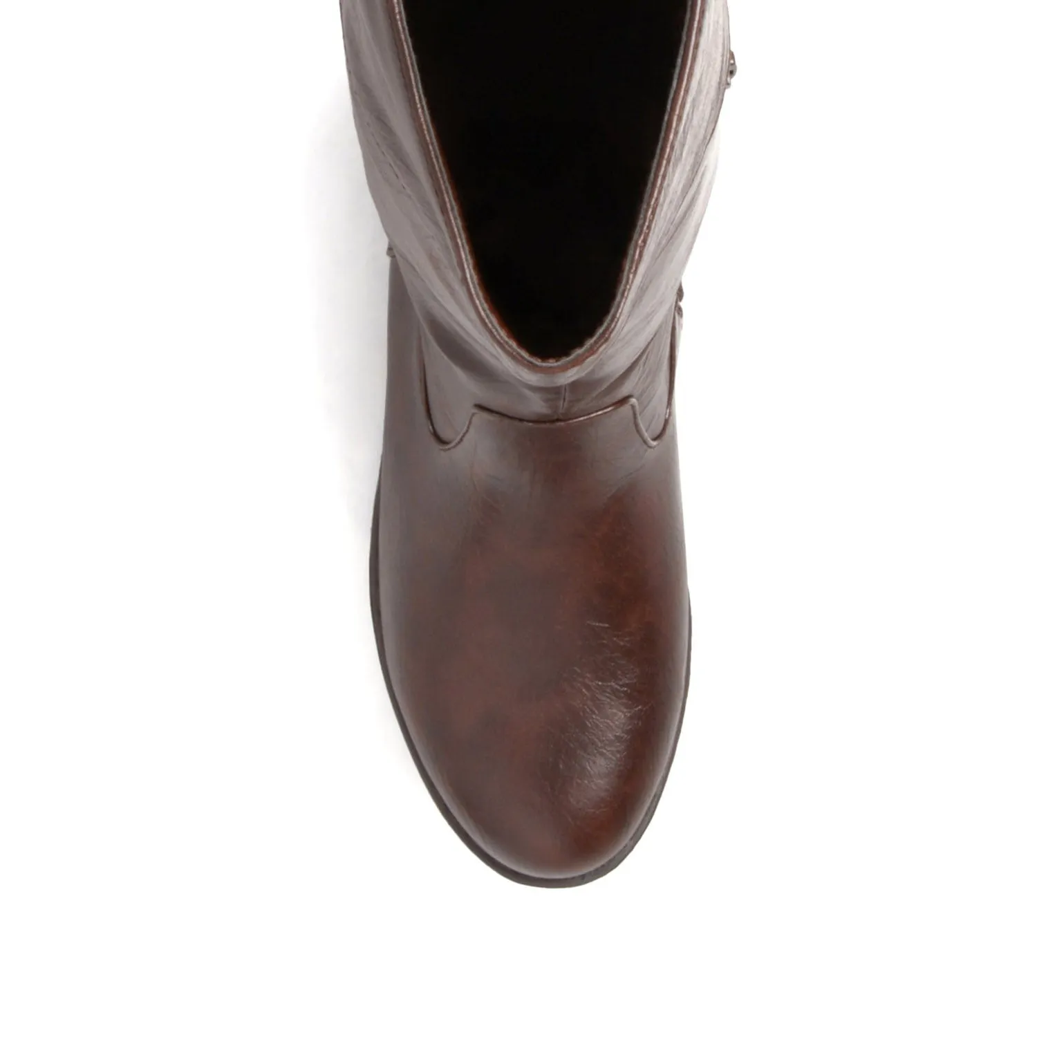 Fashionable Cowboy Boots TORI RIDING BOOTS IN X-WIDE CALF