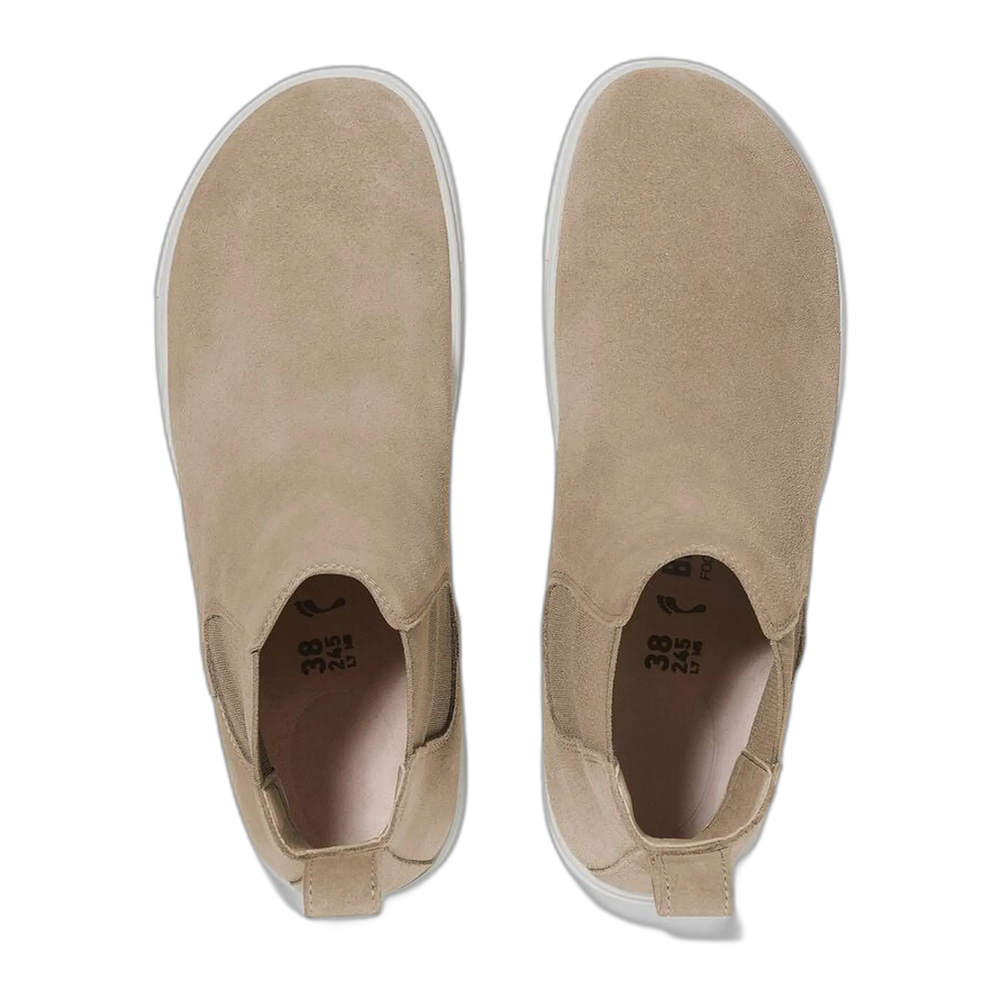 Hook Boots Bend Chelsea Suede Leather