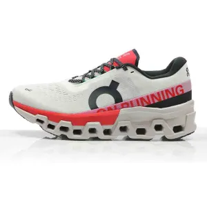 On CloudMonster 2 Women's Running Shoe - Ivory/Red Fresh Foam Running Shoes