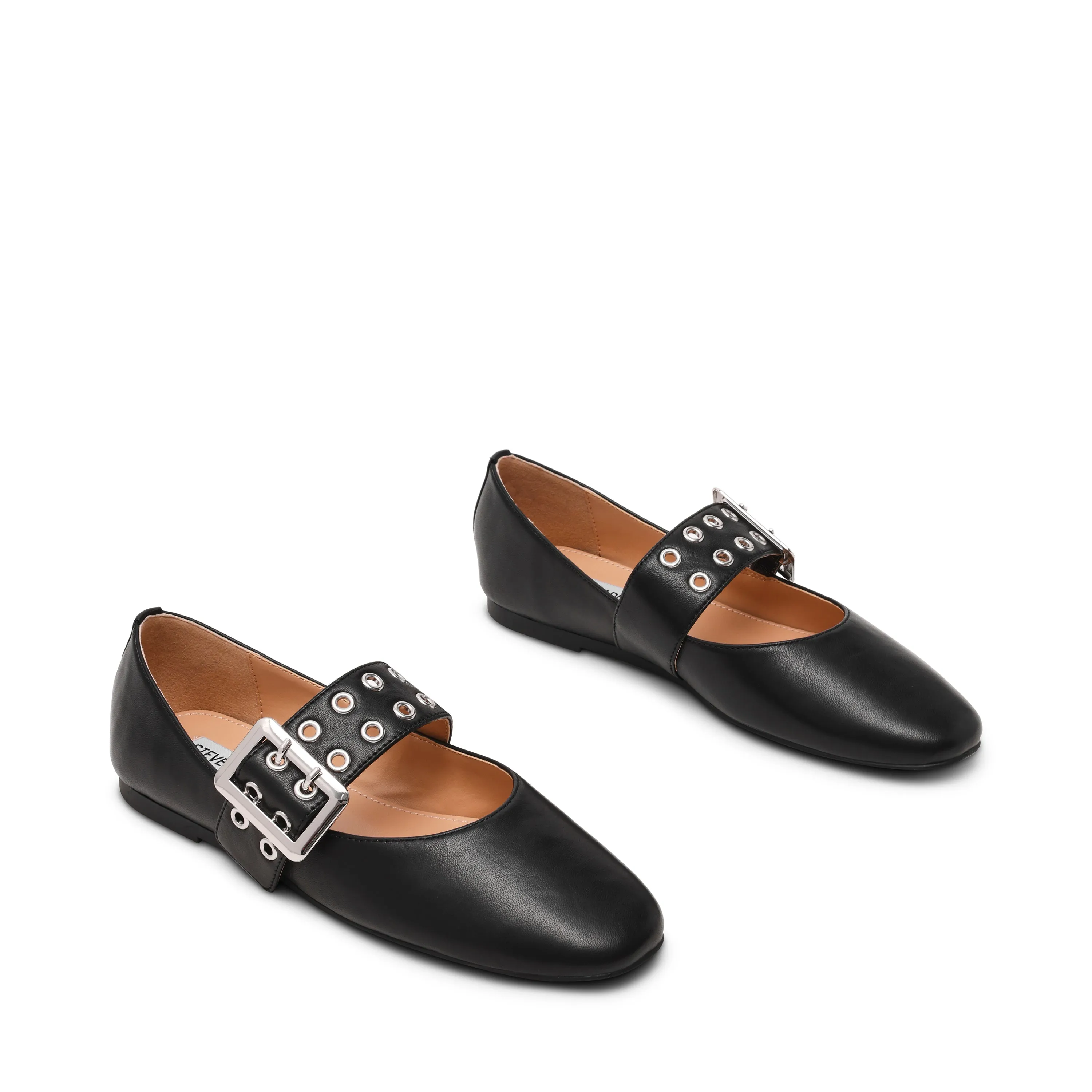Atlantica Flat Shoe BLACK LEAT Shoes Flats Size 9