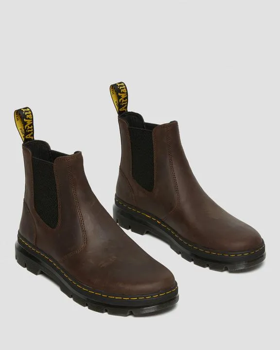 Dr. Martens Embury Crazy Horse Leather Casual Boots Brown - Womens Rick Owens Lunar Boots