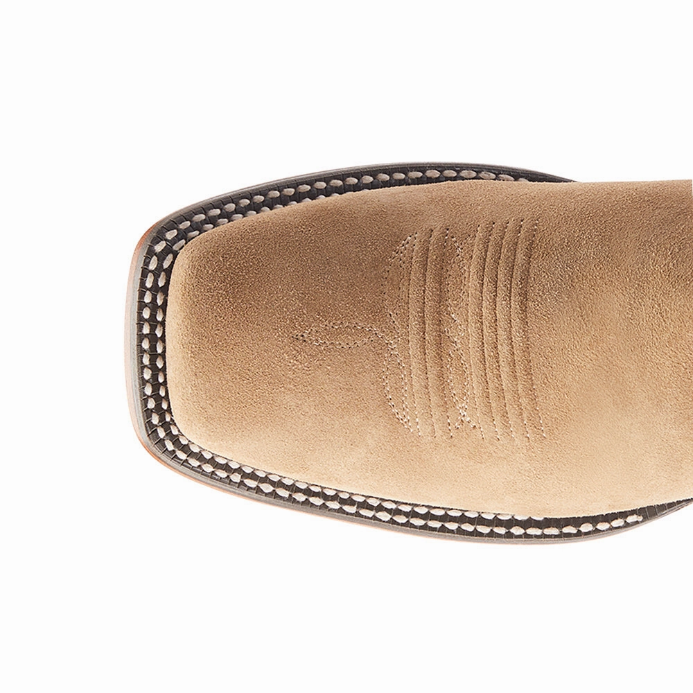 Ankle Boots For Winter Sting Western Embroidered Square Toe Pull On Cowboy Boots