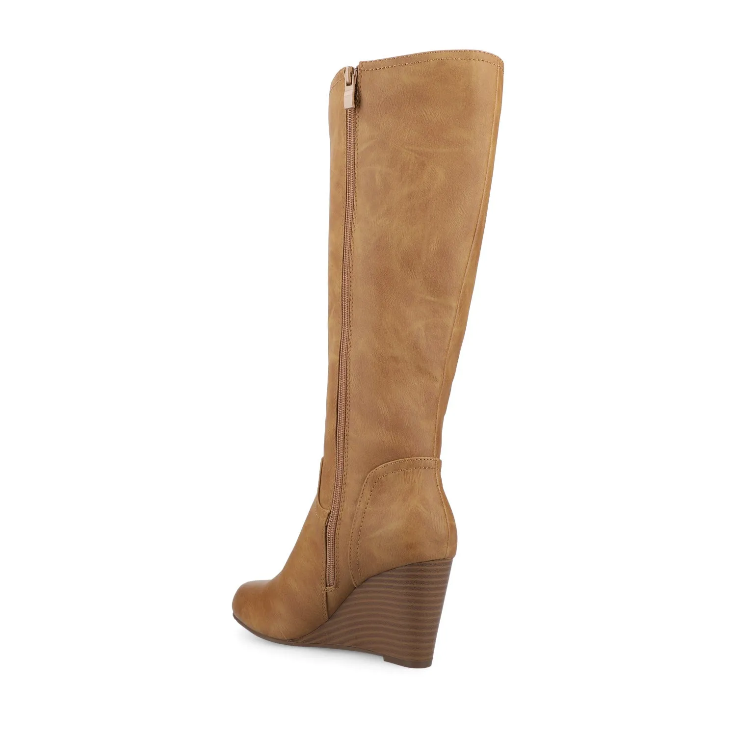 LANGLY KNEE-HIGH BOOTS IN VEGAN LEATHER Cool Casual Boots