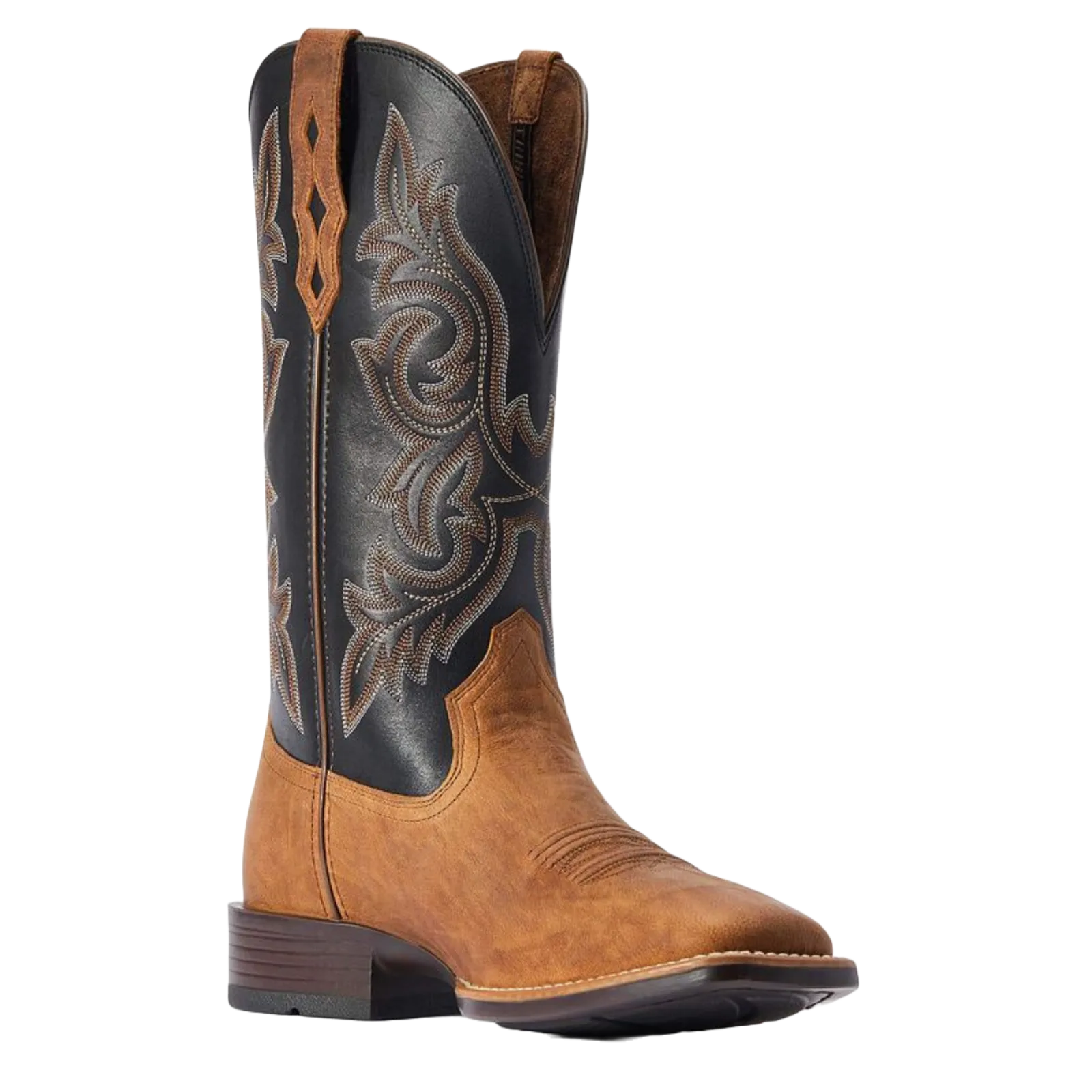 Ariat Men's Drover Ultra Sorrel Crunch & Black Square Toe Boots 10042443 Dolce Vita Wide Calf Boots