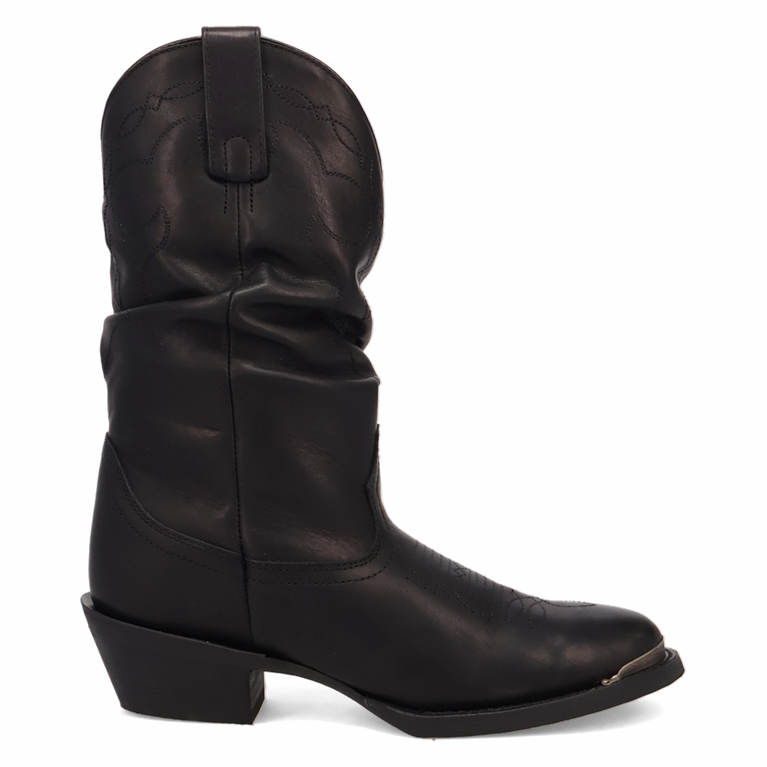 Laredo Ladies Lazy River Black Leather Slouch Western Boot 20021-BLK Top Rated Winter Boots