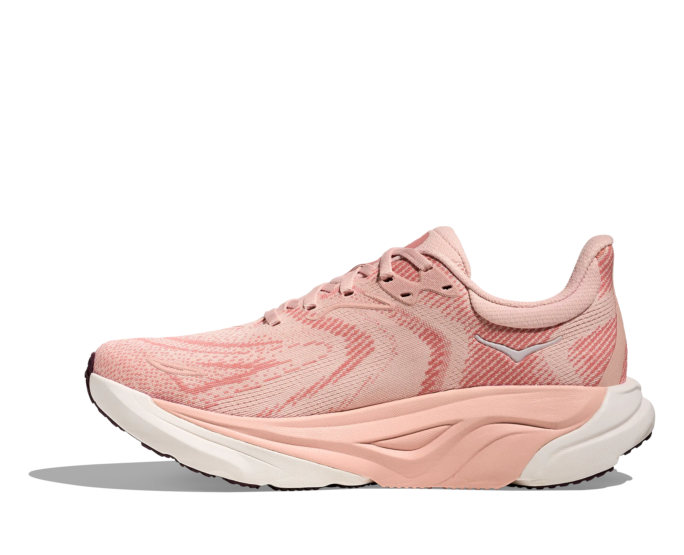 Best Barefoot Cross Training Shoes HOKA Women's Arahi 8 - ROSE CREAM / ALABASTER