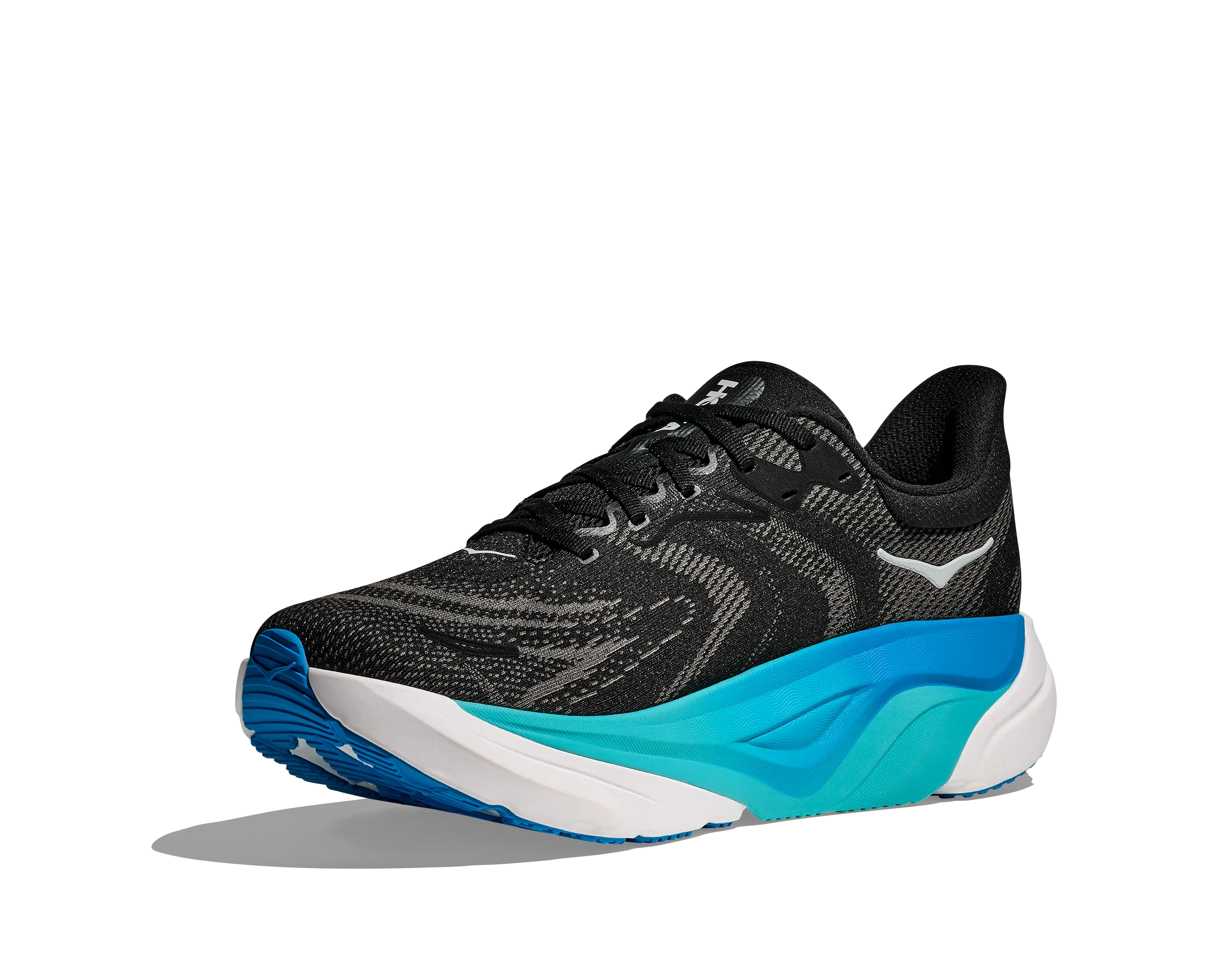 HOKA Men's Arahi 8 - BLACK / SKYWARD BLUE (Wide) Under Armour Dynamic Select Training Shoes Review