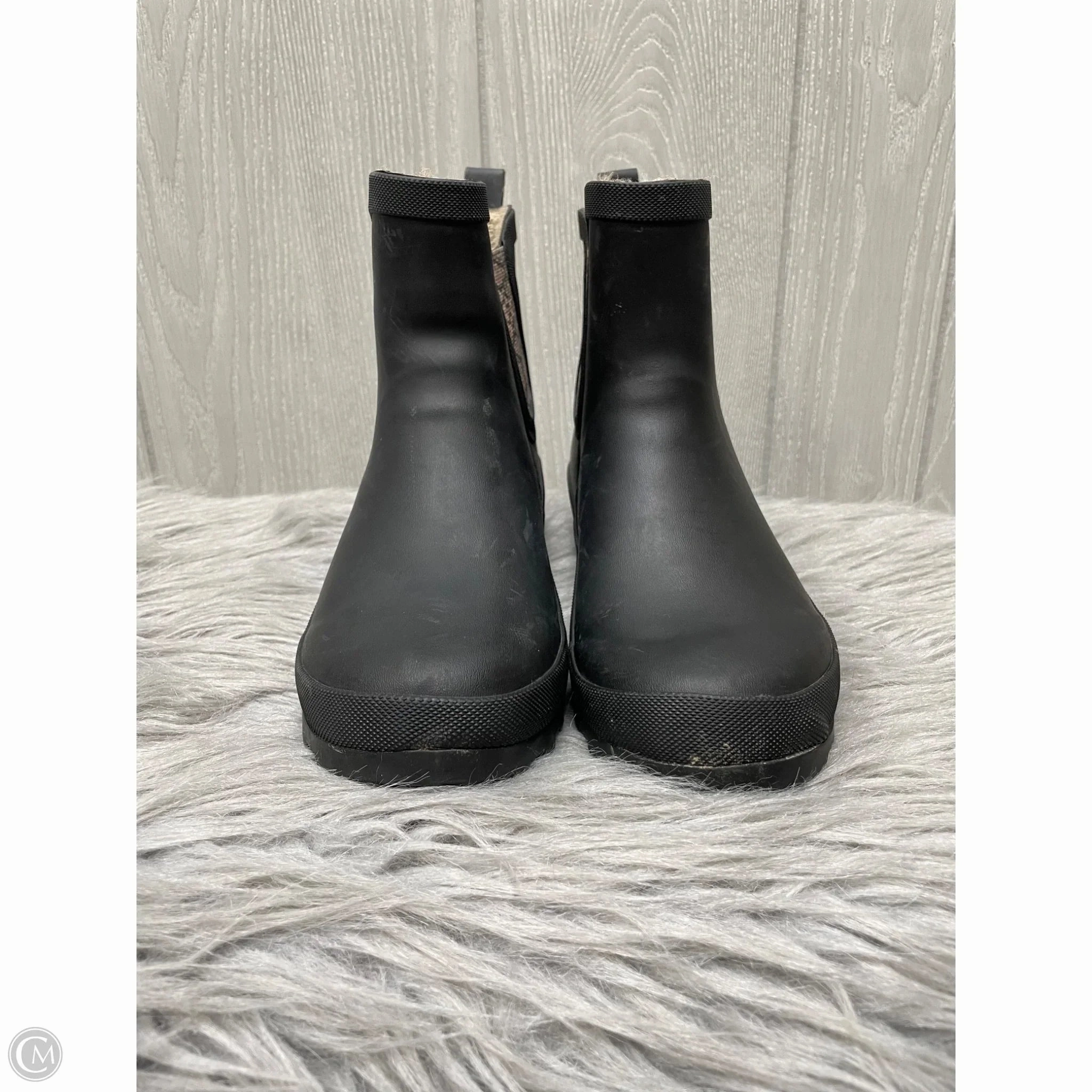 Boots Ankle Flats By Serra In Black, Size: 7 Luxe Ankle Boots