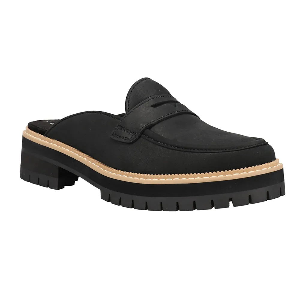 Cara Lug Sole Mule Loafers Elaina Loafers