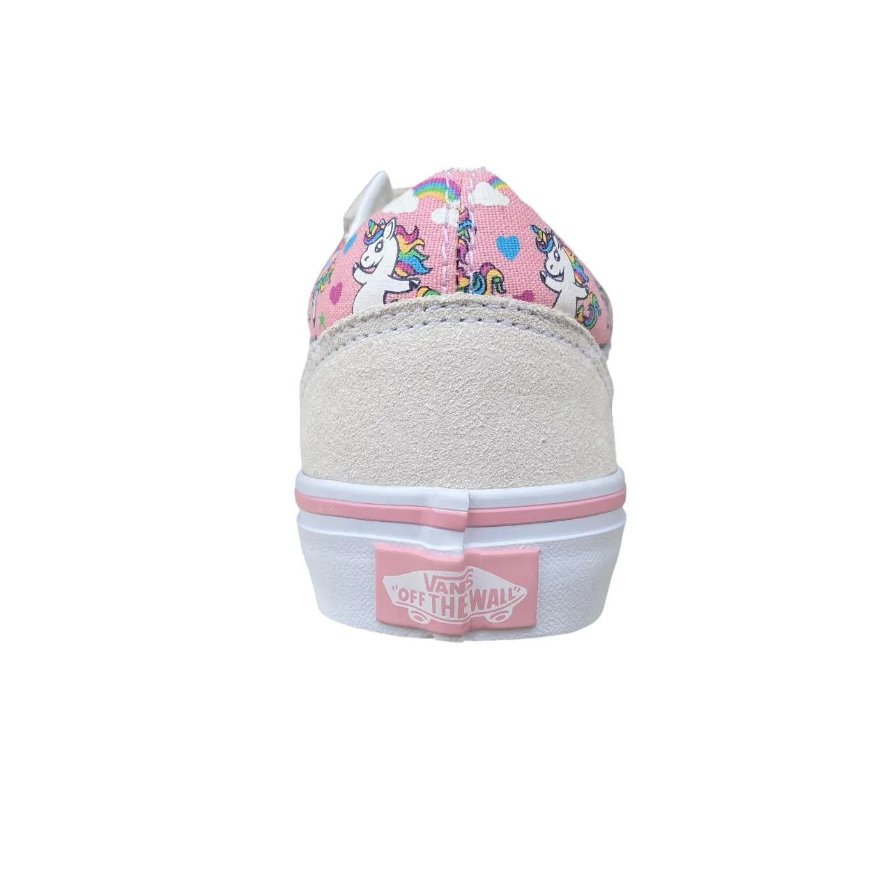 Cole Haan Sneakers Vans scarpa sneakers da ragazza con velcro Old Skool V Ballet Skaticorn Marshmal VN000CYDCY71 bianco-rosa