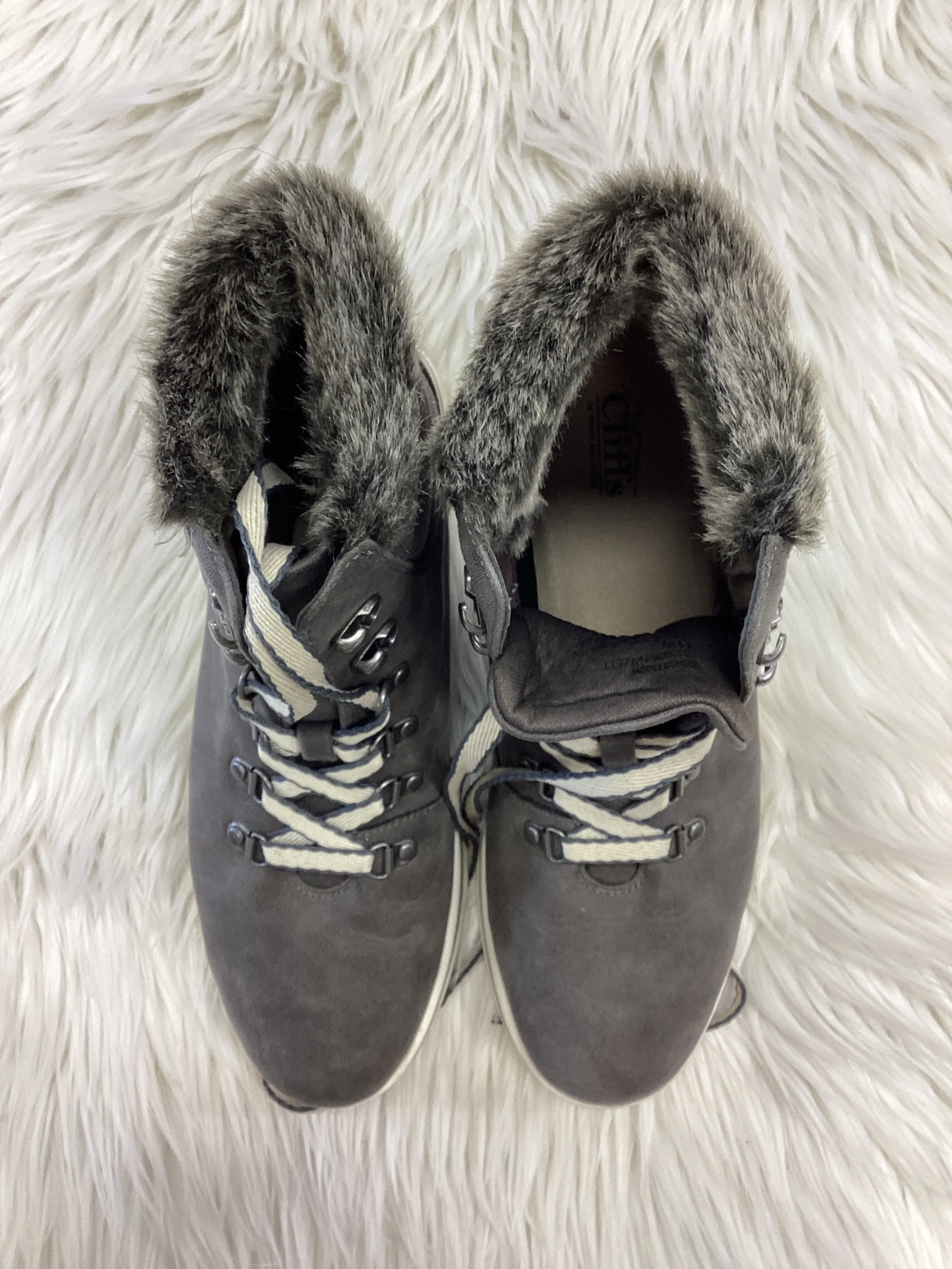 Steel Toe Work Boots Snow By Cliffs By White Mountain In Grey, Size:11