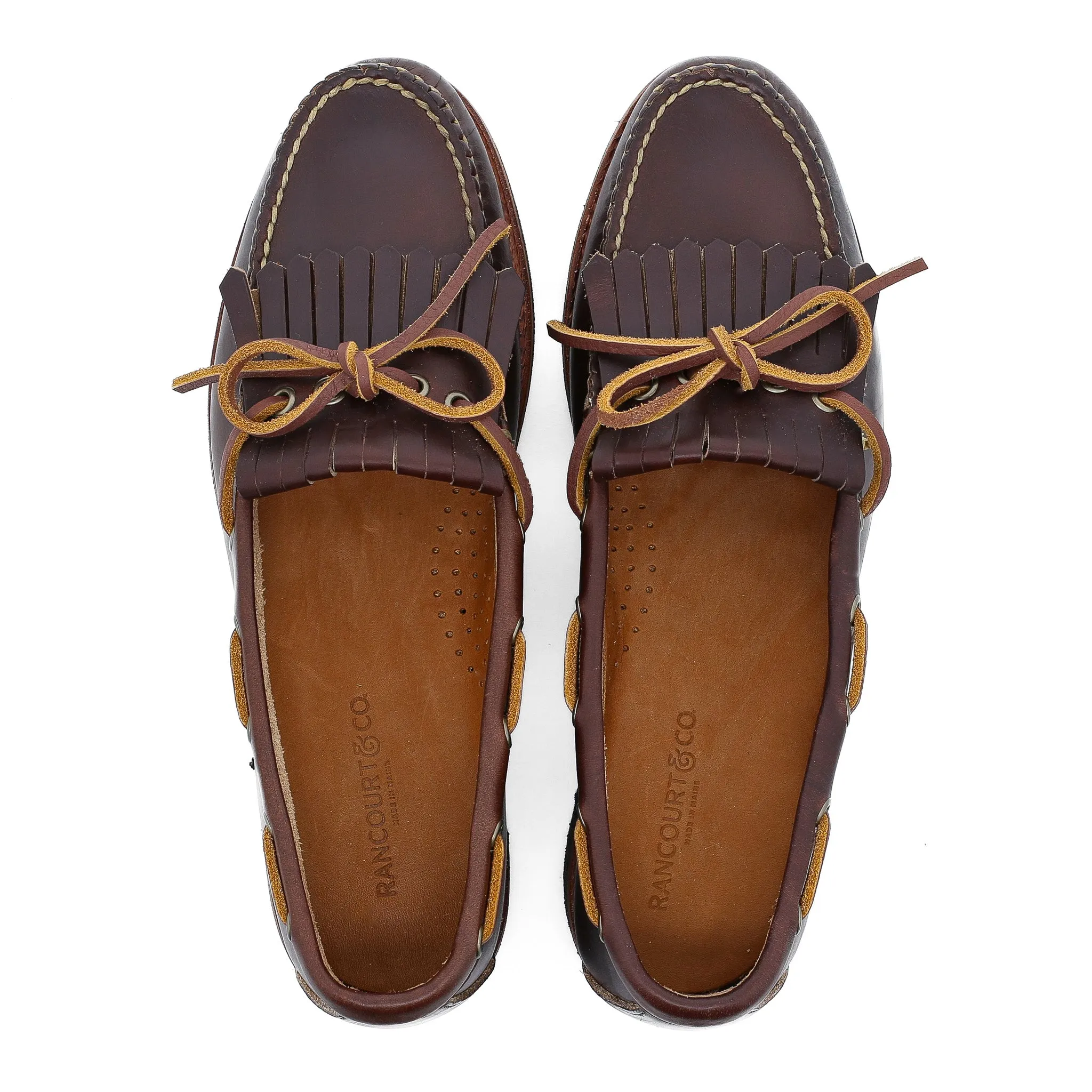 Kiltie Loafer - Heritage Brown Velvet Loafers