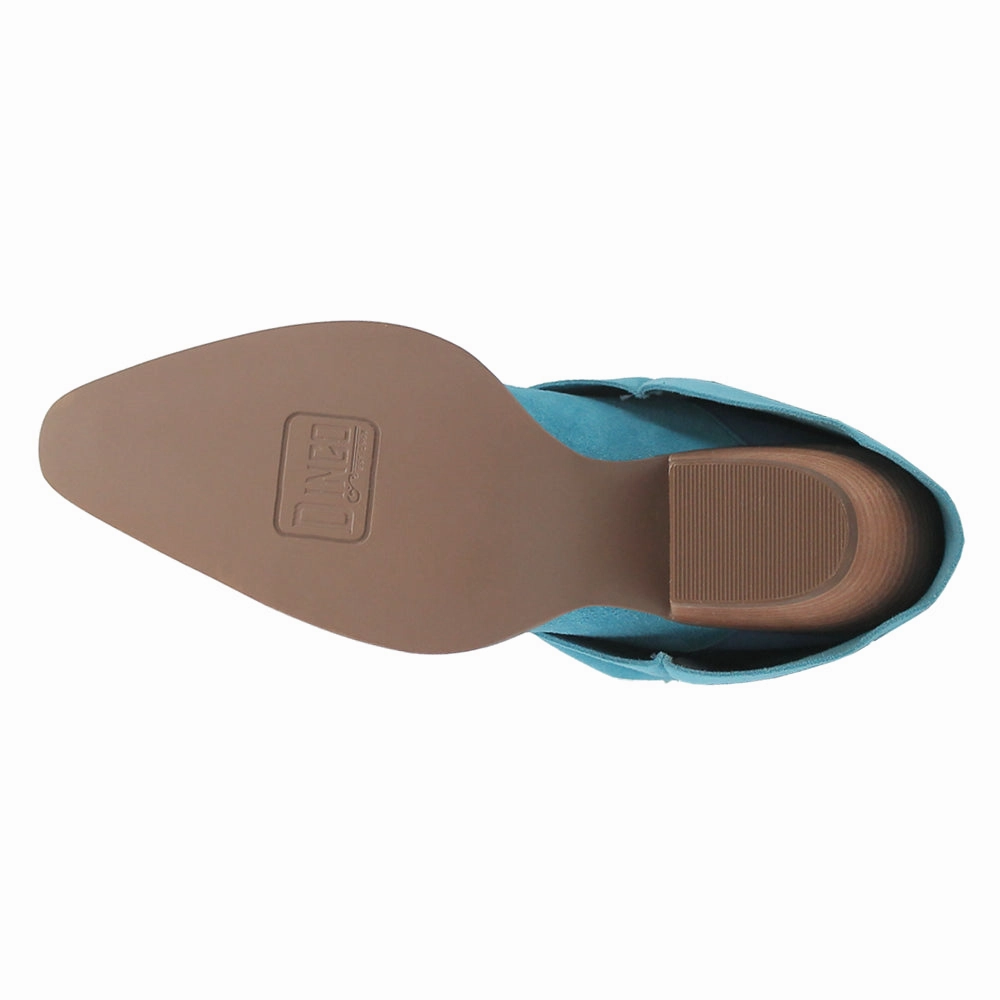 Combat Boots With Dress Spirit Trail Studded Embroidered Fringe Snip Toe Pull On Cowboy Boots